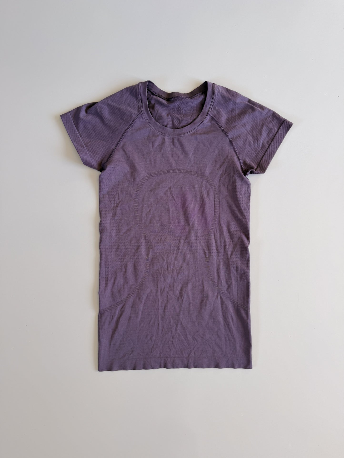 Size 4 Purple Swiftly Tech Short Sleeve 2.0