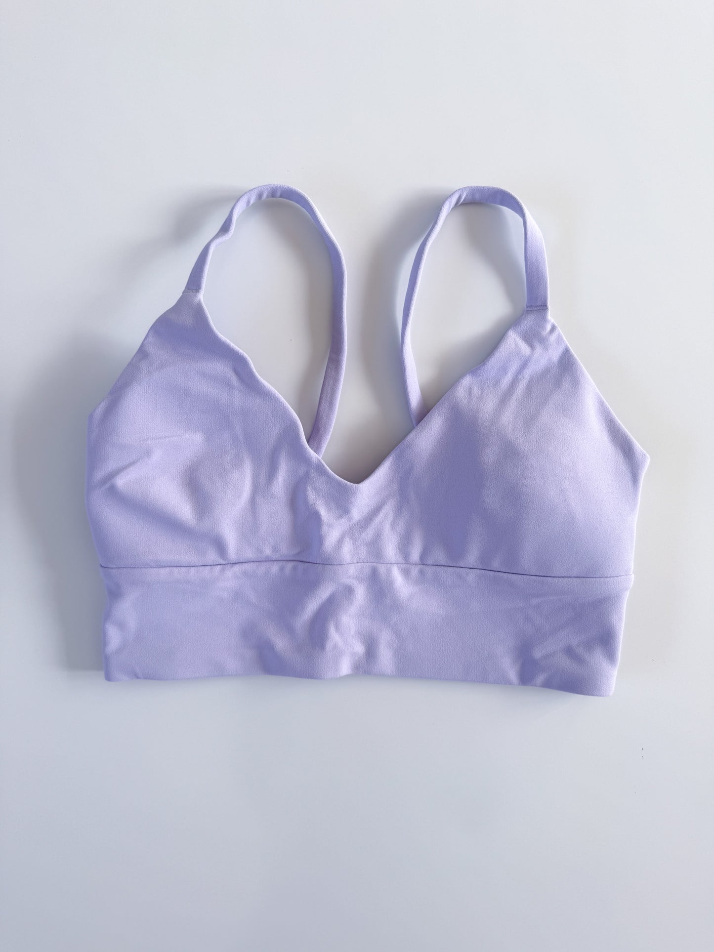 XXS Lavender Frost Align Scoop Bra