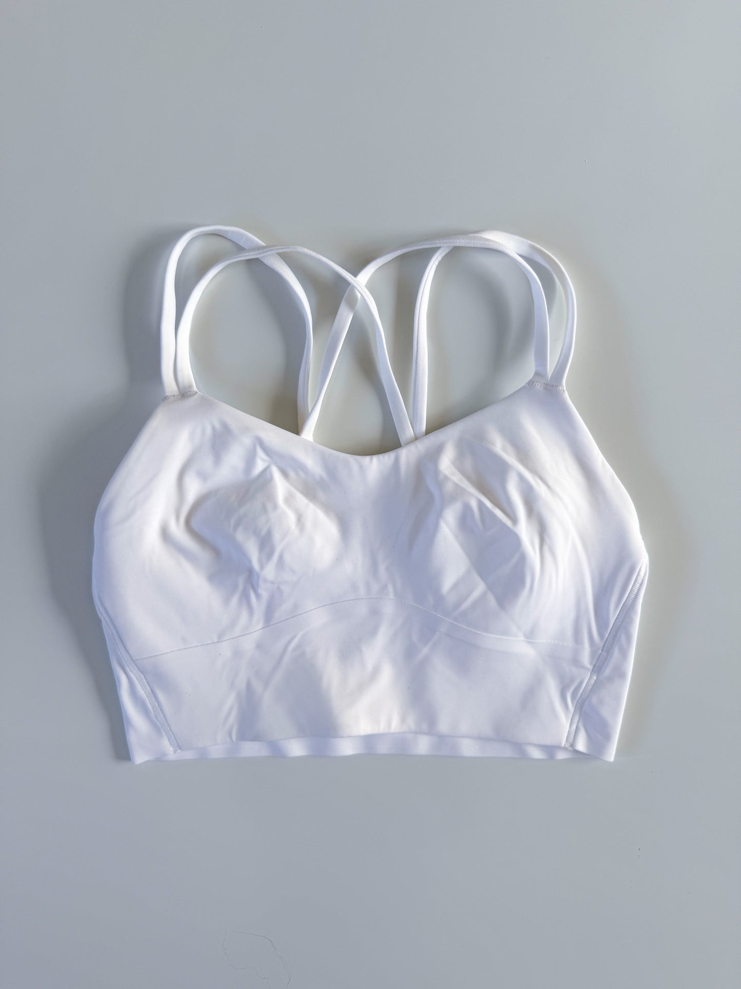 Size 6 White Longline Like A Cloud Bra