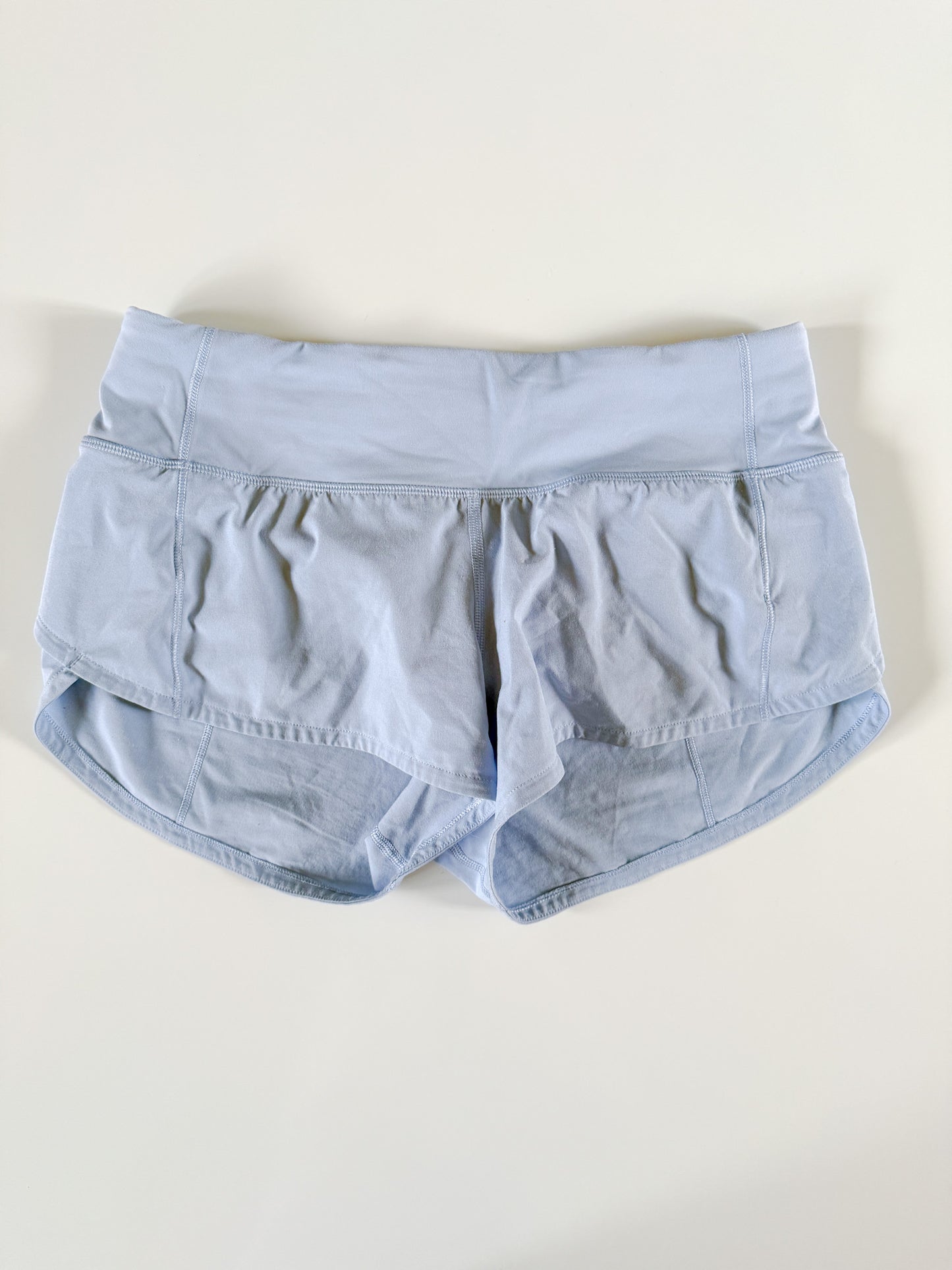 Size 6 Blue Linen Speed Up 2.5"