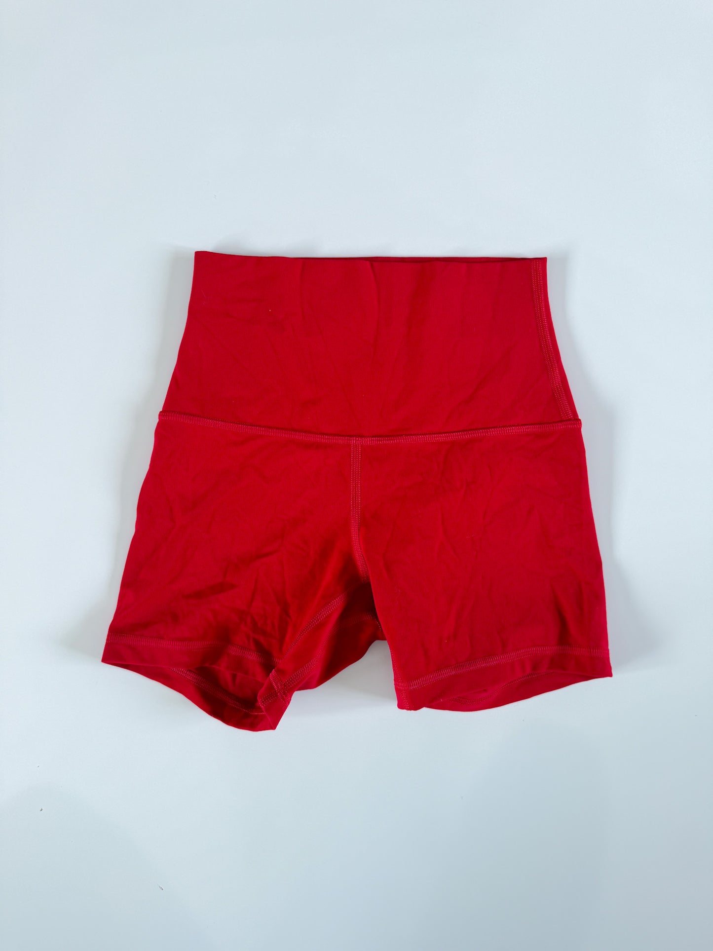 Size 2 RARE Dark Red Align Short 6"
