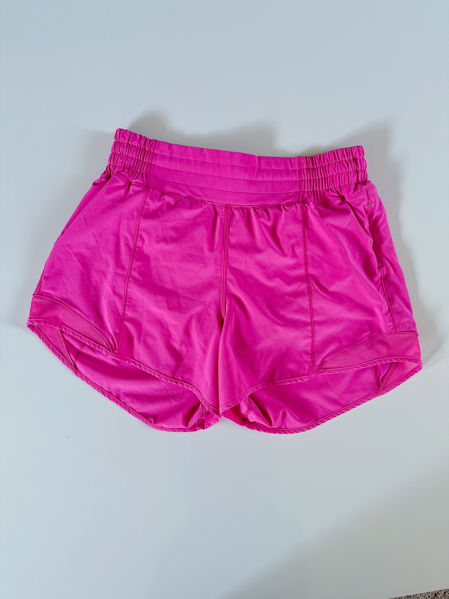 Size 4 HIGHRISE Sonic Pink Hotty Hot 4"