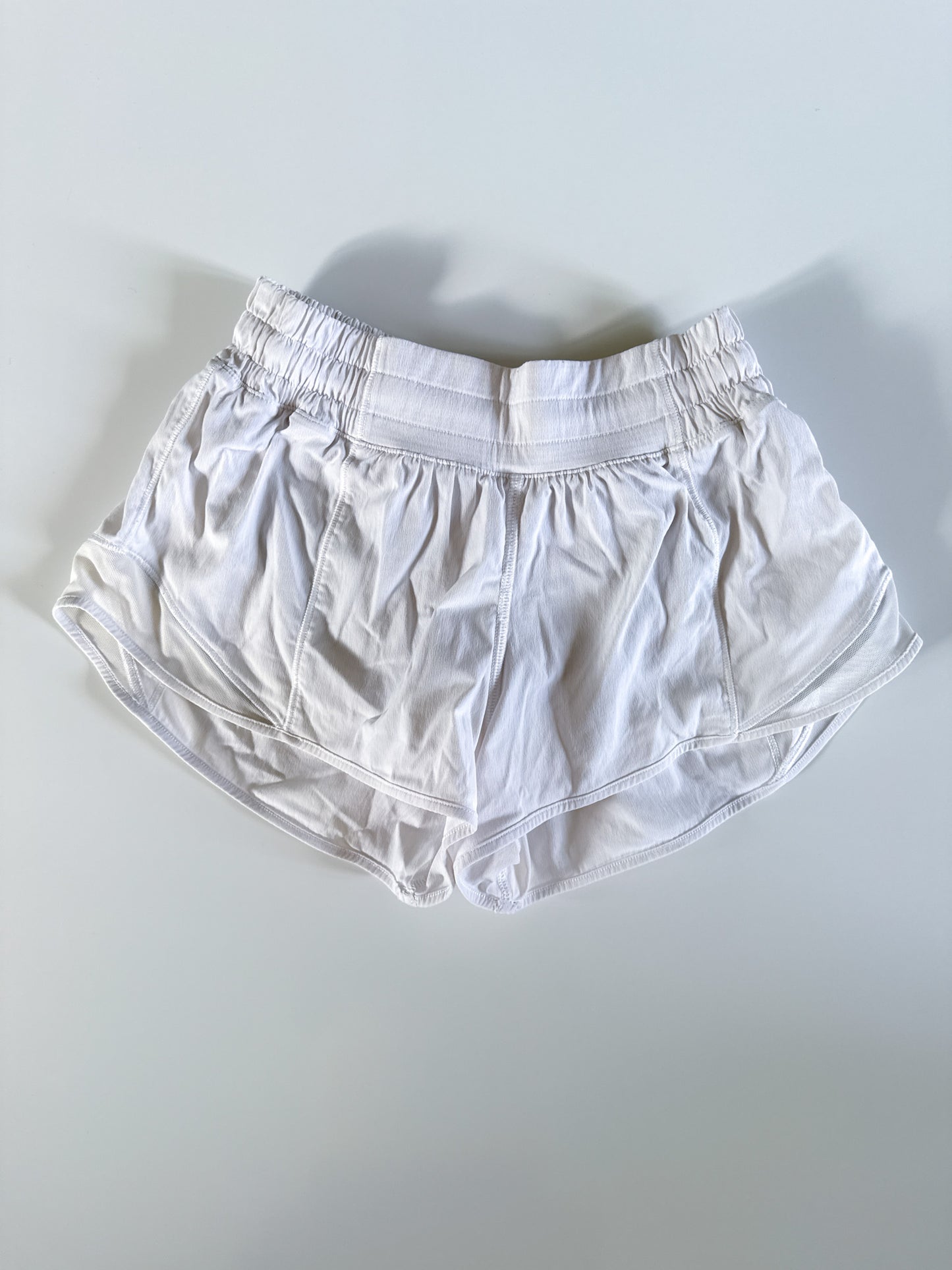 Size 2 White Hotty Hot 2.5"