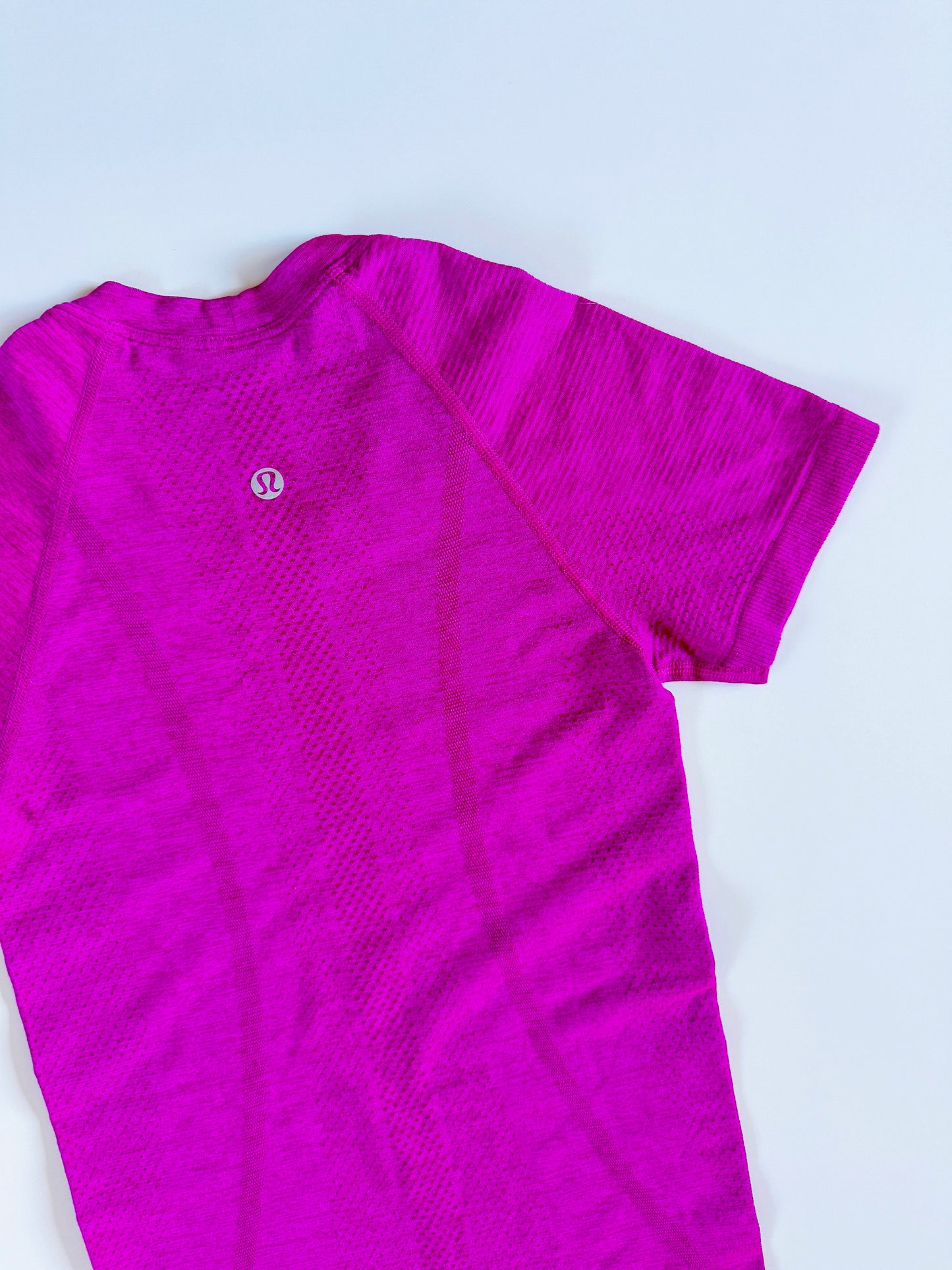 Size 4,6,8 Purple Highlight Swiftly Tech Short Sleeve 2.0