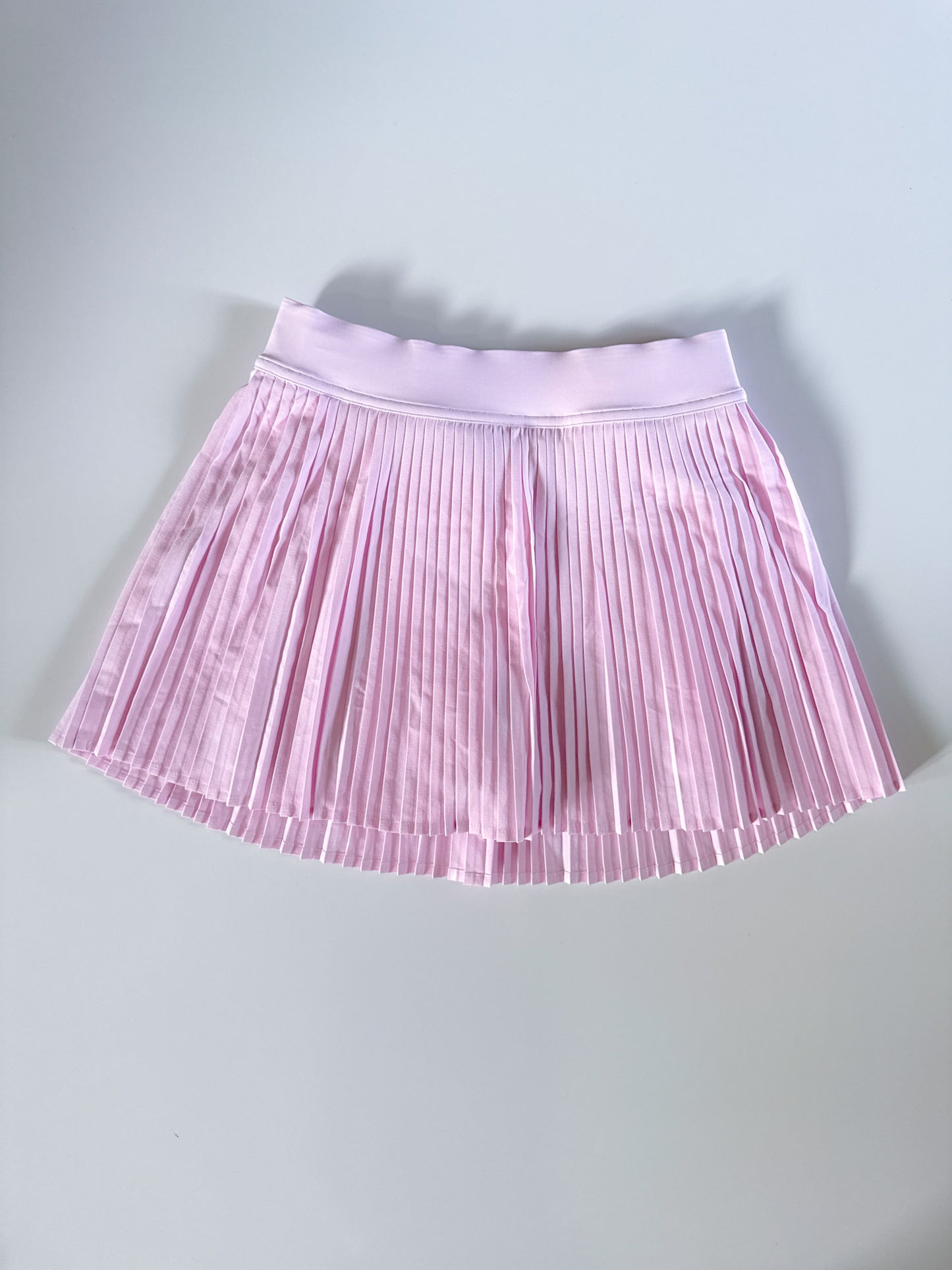 Size 2 Pink Organza Pleated Tennis Skirt