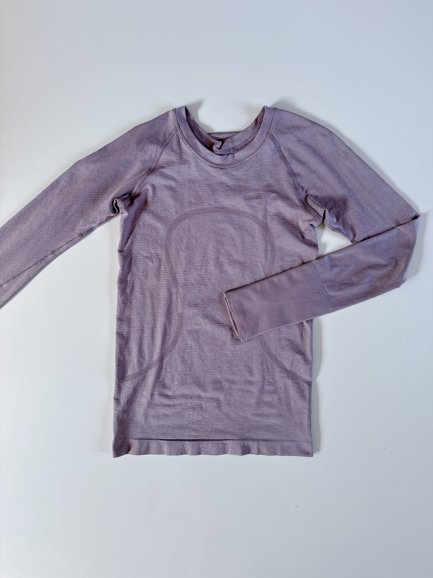 Size 4 Purple Swiftly Tech Long Sleeve 2.0