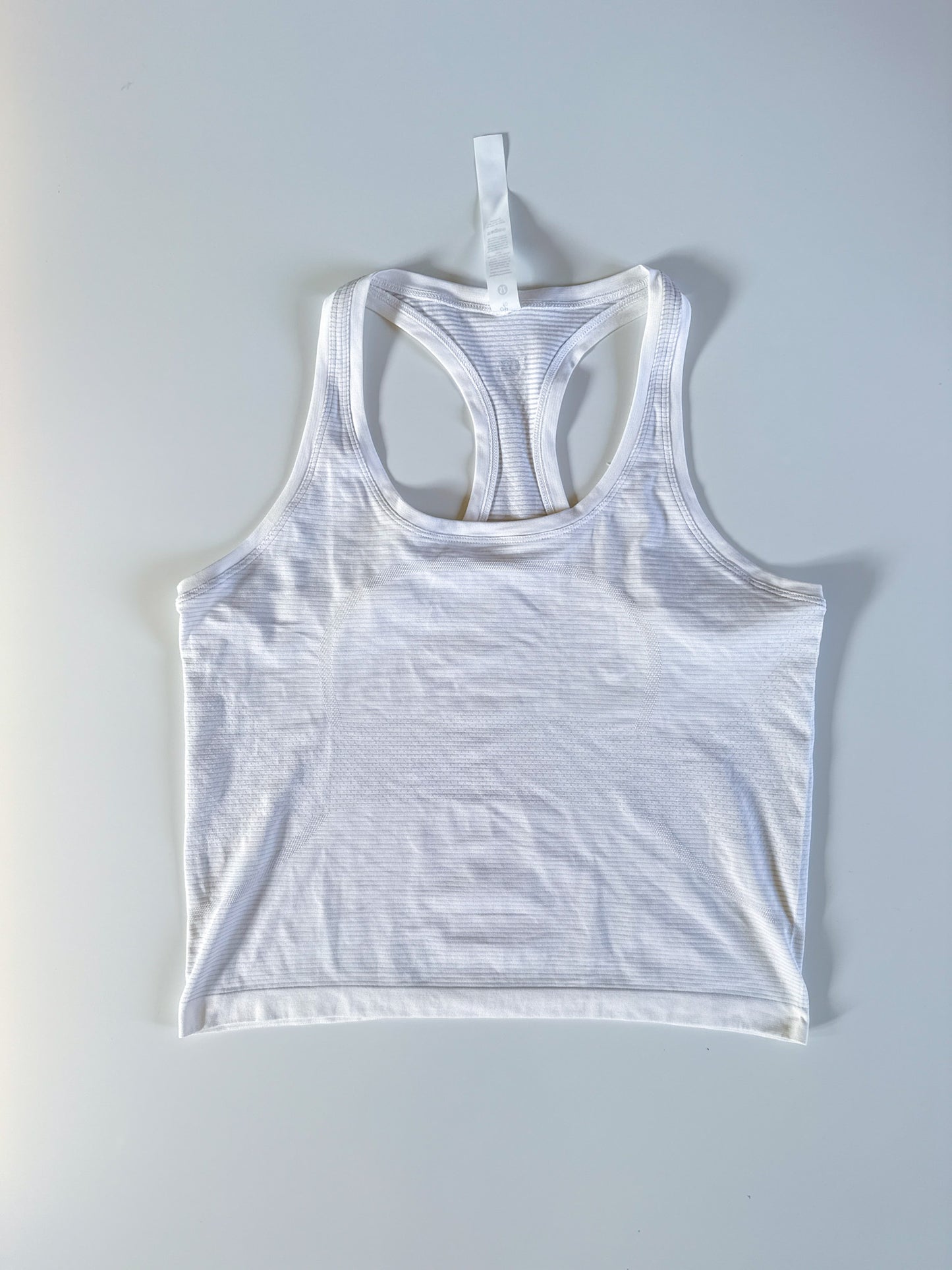 Size 10 White Swiftly Tech Tank 2.0 race