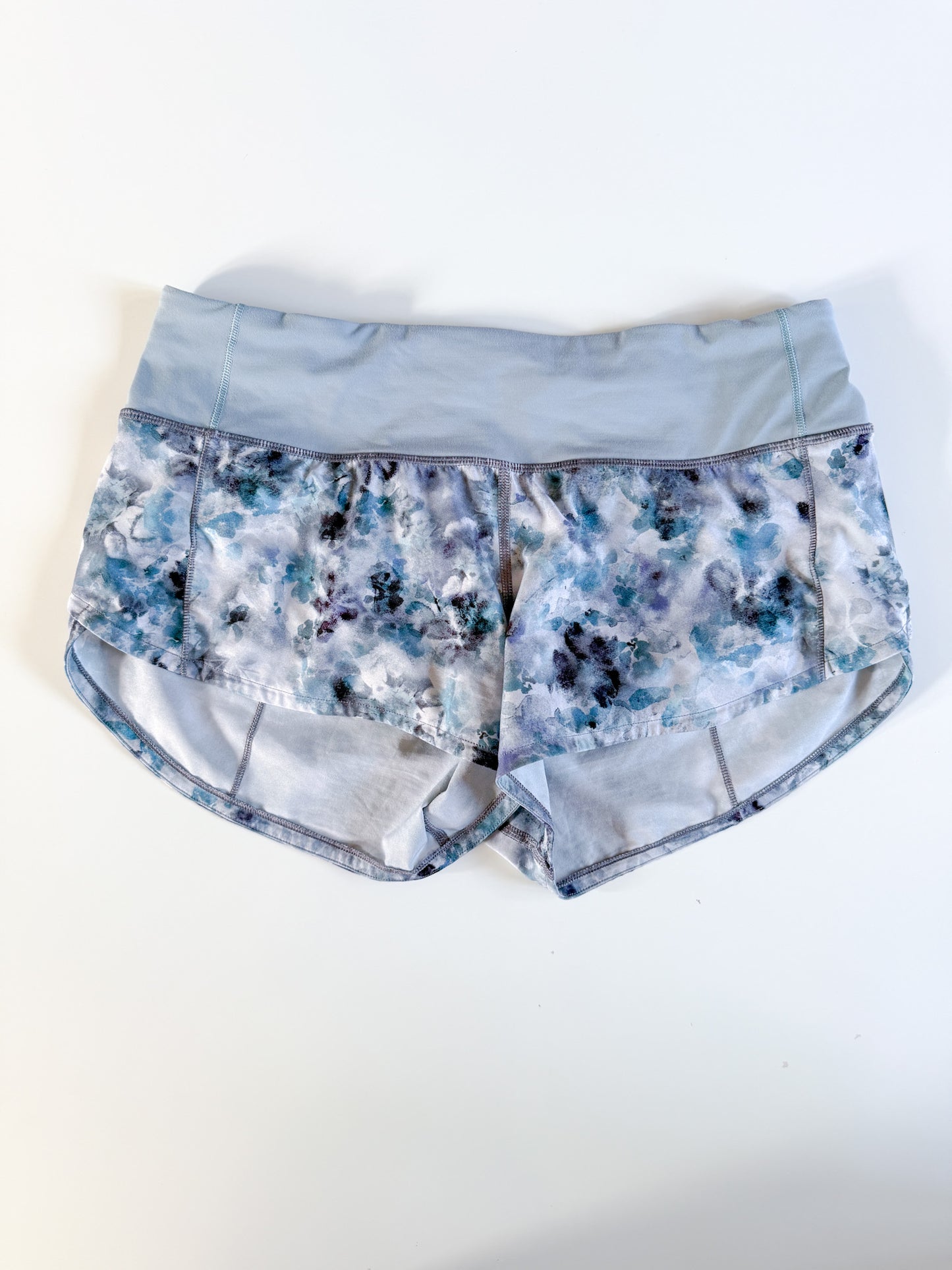 Size 4 Blue Floral Speed Up 2.5"