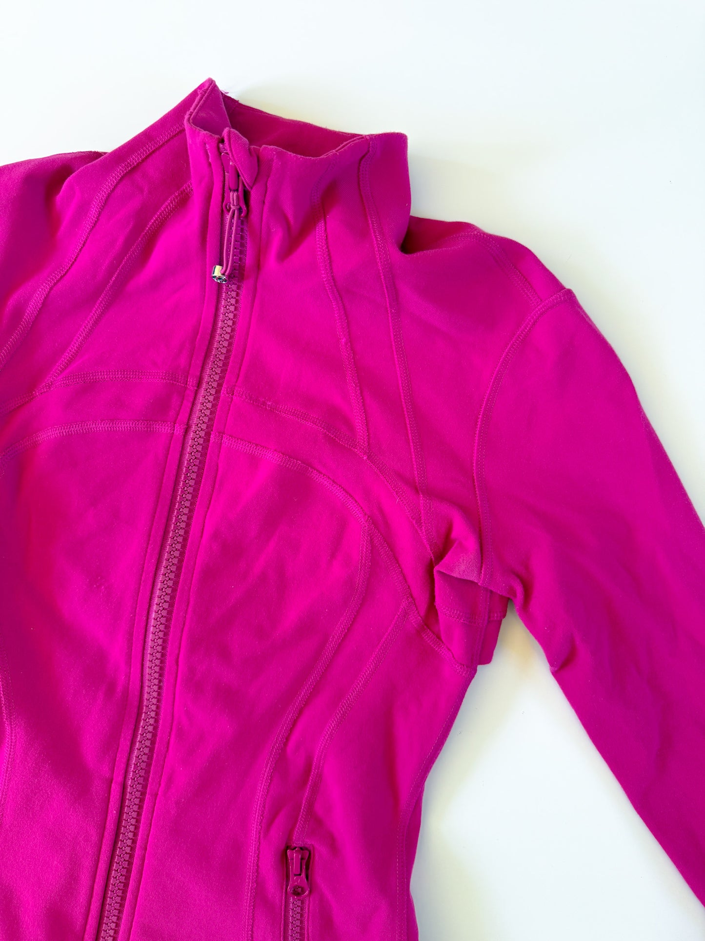 Size 4 RARE Hot Pink Define Jacket description