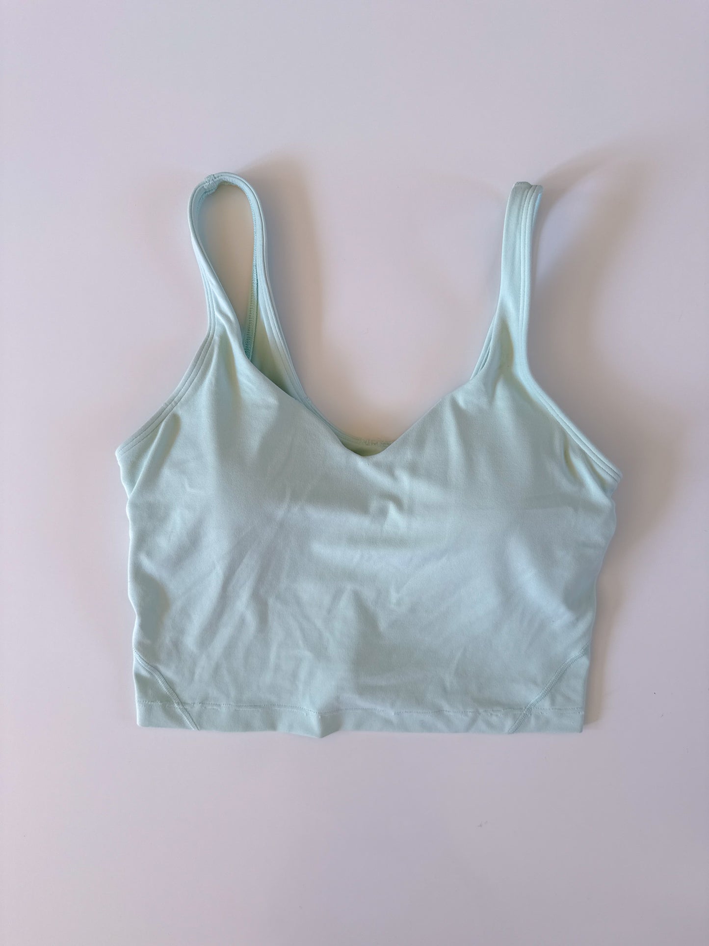 Size 6 Delicate Mint Align Tank