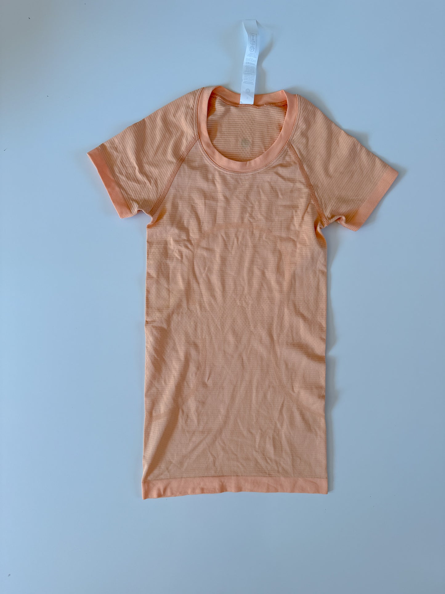 Size 0 Rock Melon Swiftly Tech Short Sleeve 2.0