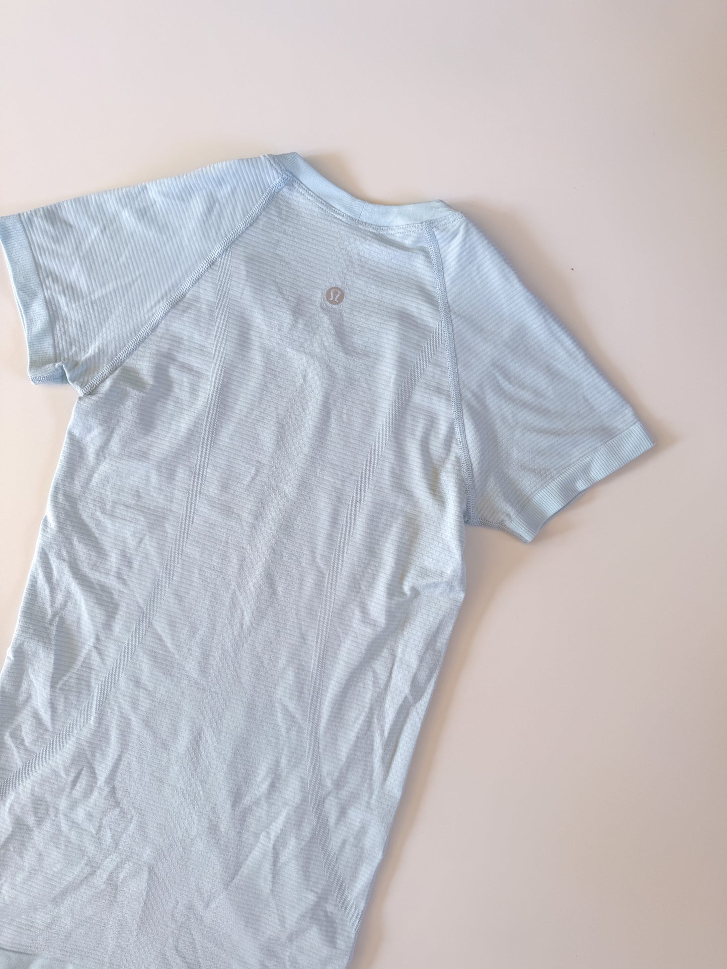 Size 2 RARE Sheer Blue Swiftly Tech Short Sleeve 2.0