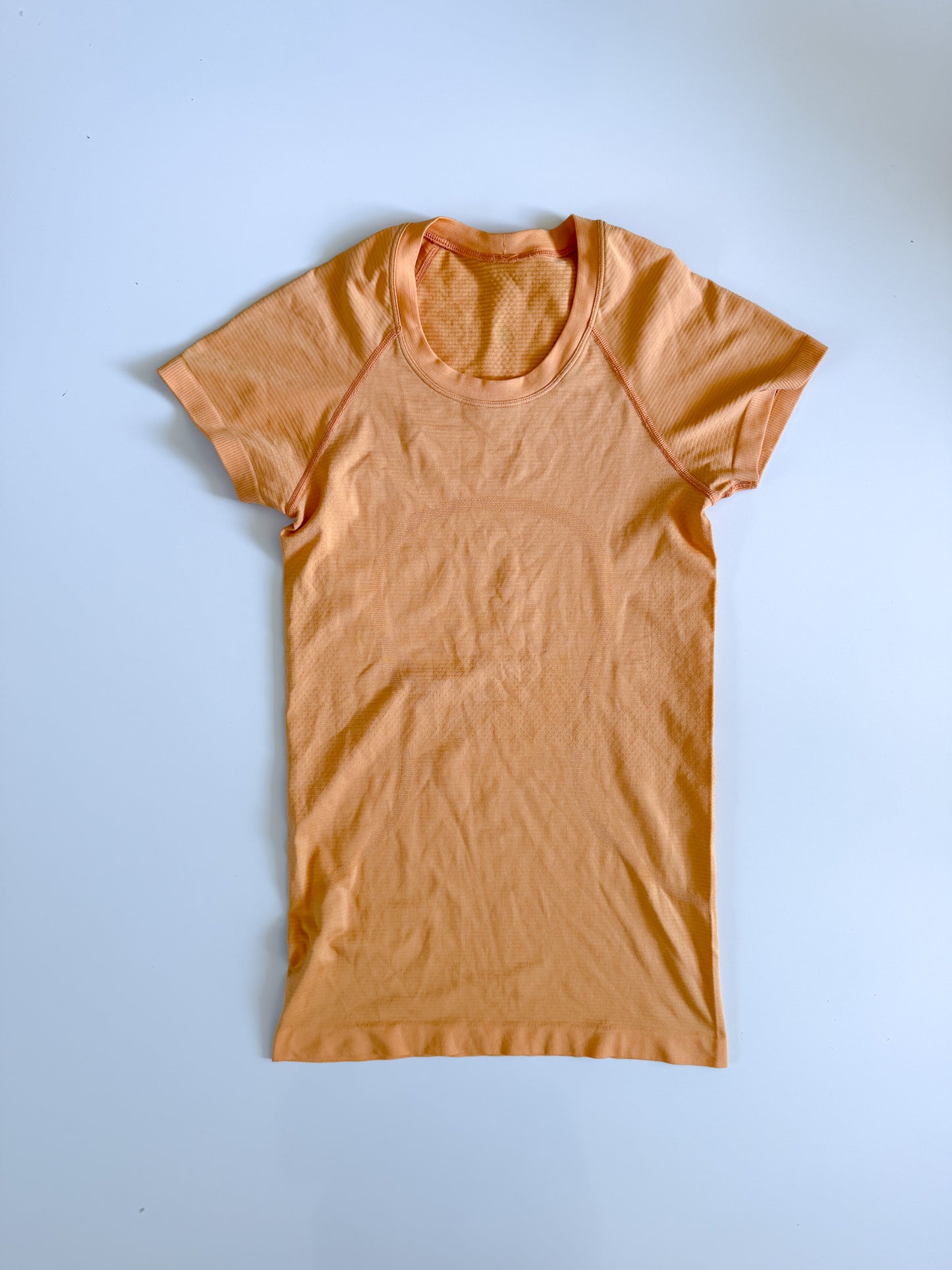 Size 4 Orange Swiftly Tech Short Sleeve 2.0