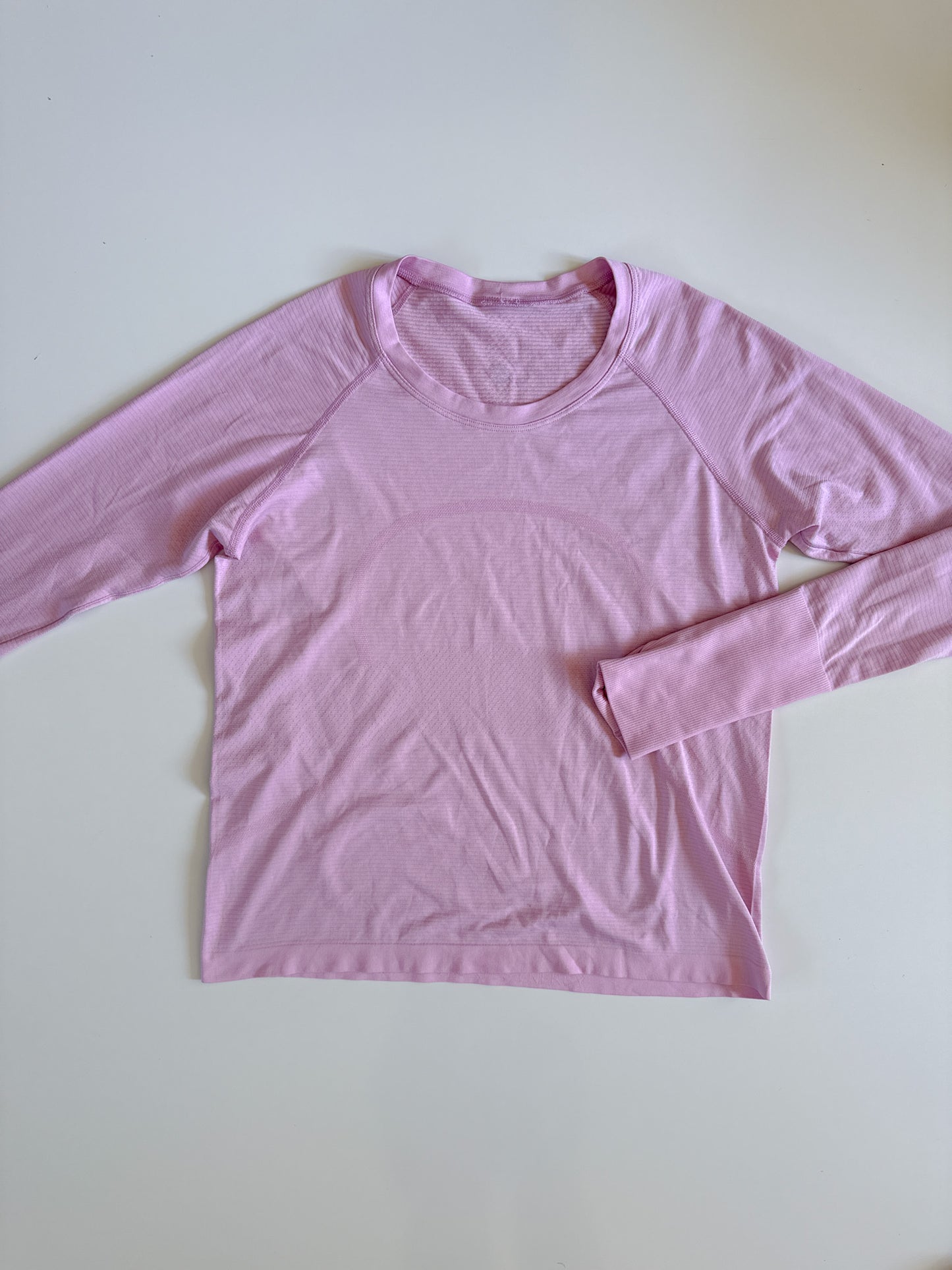 Size 10 Pink Swiflty Tech Long Sleeve 2.0