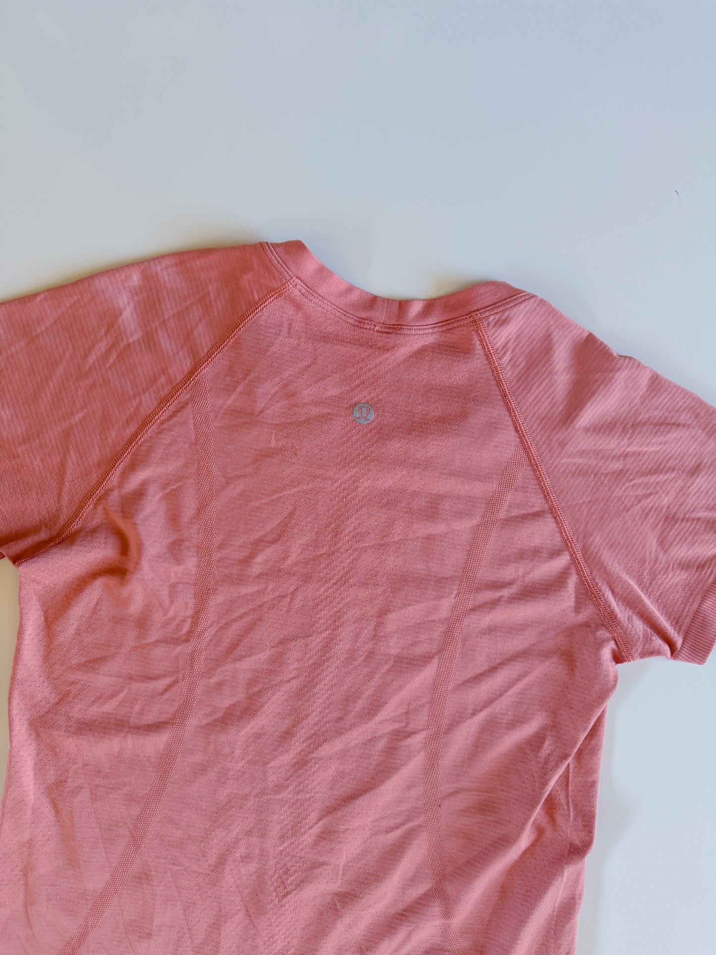 Size 2 Pink Savannah Swiftly Tech Short Sleeve 2.0