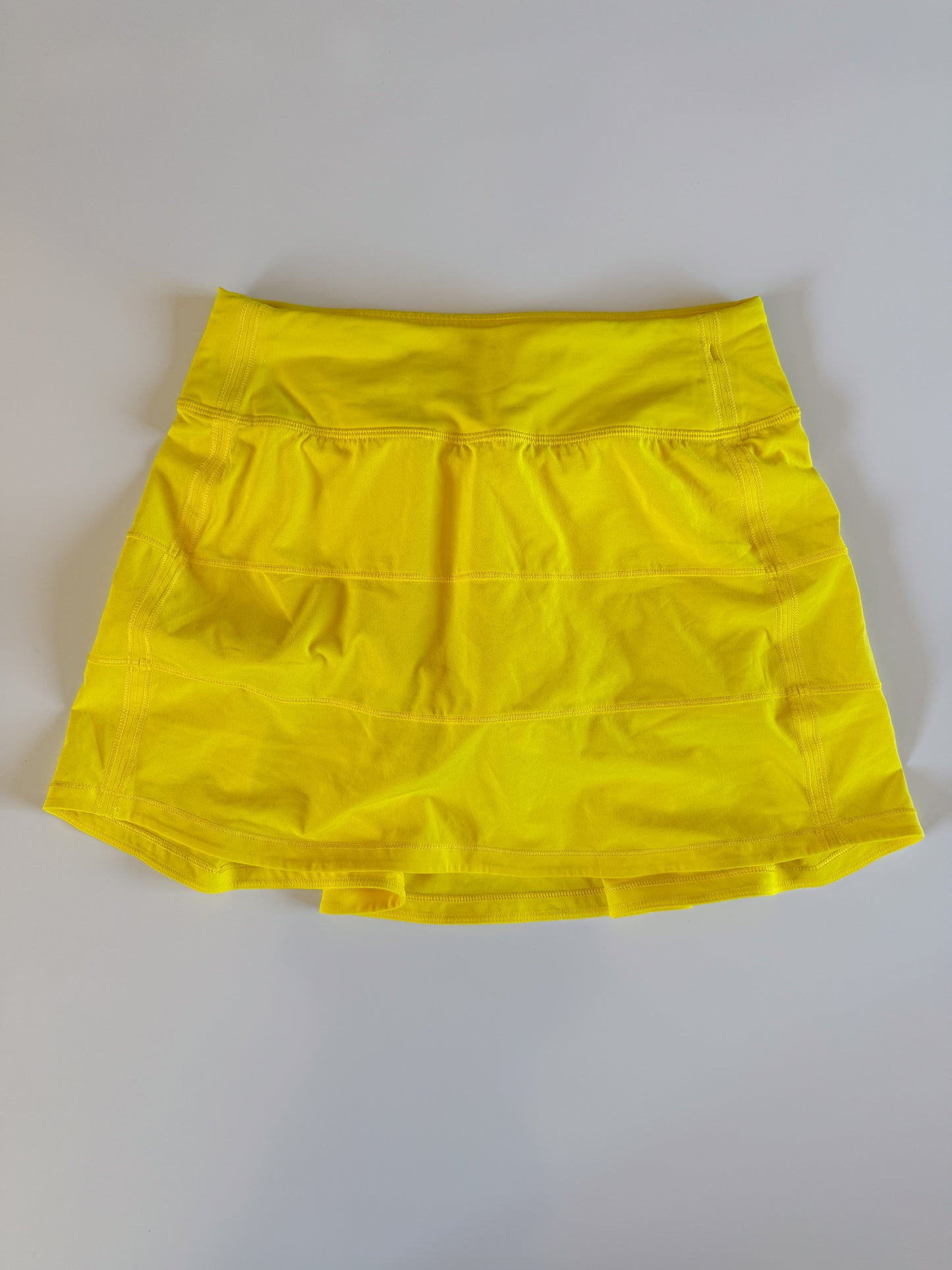 Size 2 Sonic Yellow Pace Rival Skirt 15"