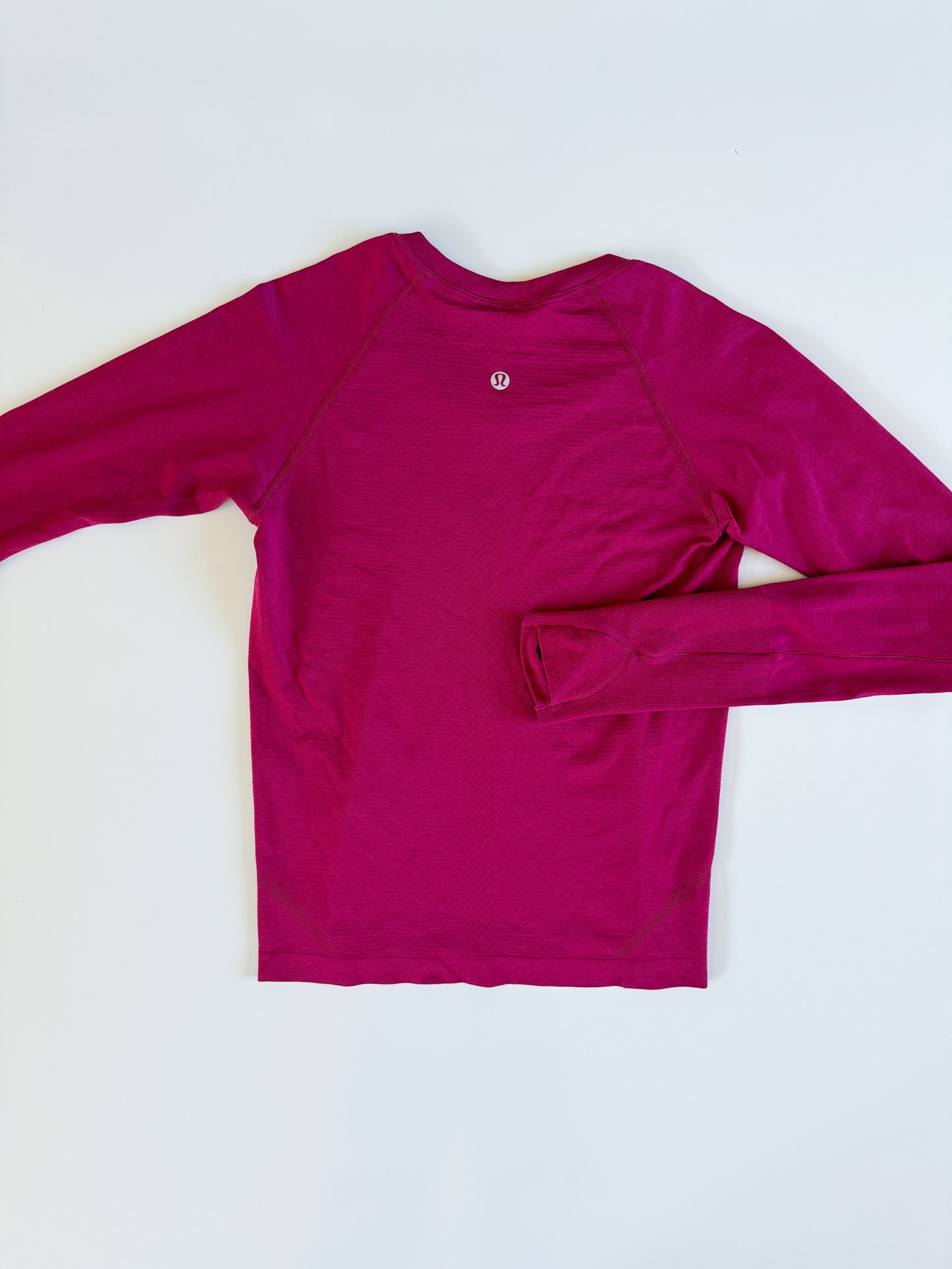 Size 2 Pomegranate Swiftly Tech Long Sleeve 2.0 race