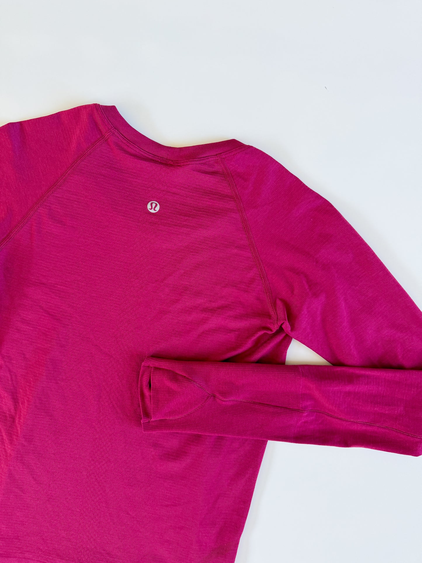 Size 2 Pomegranate Swiftly Tech Long Sleeve 2.0 race