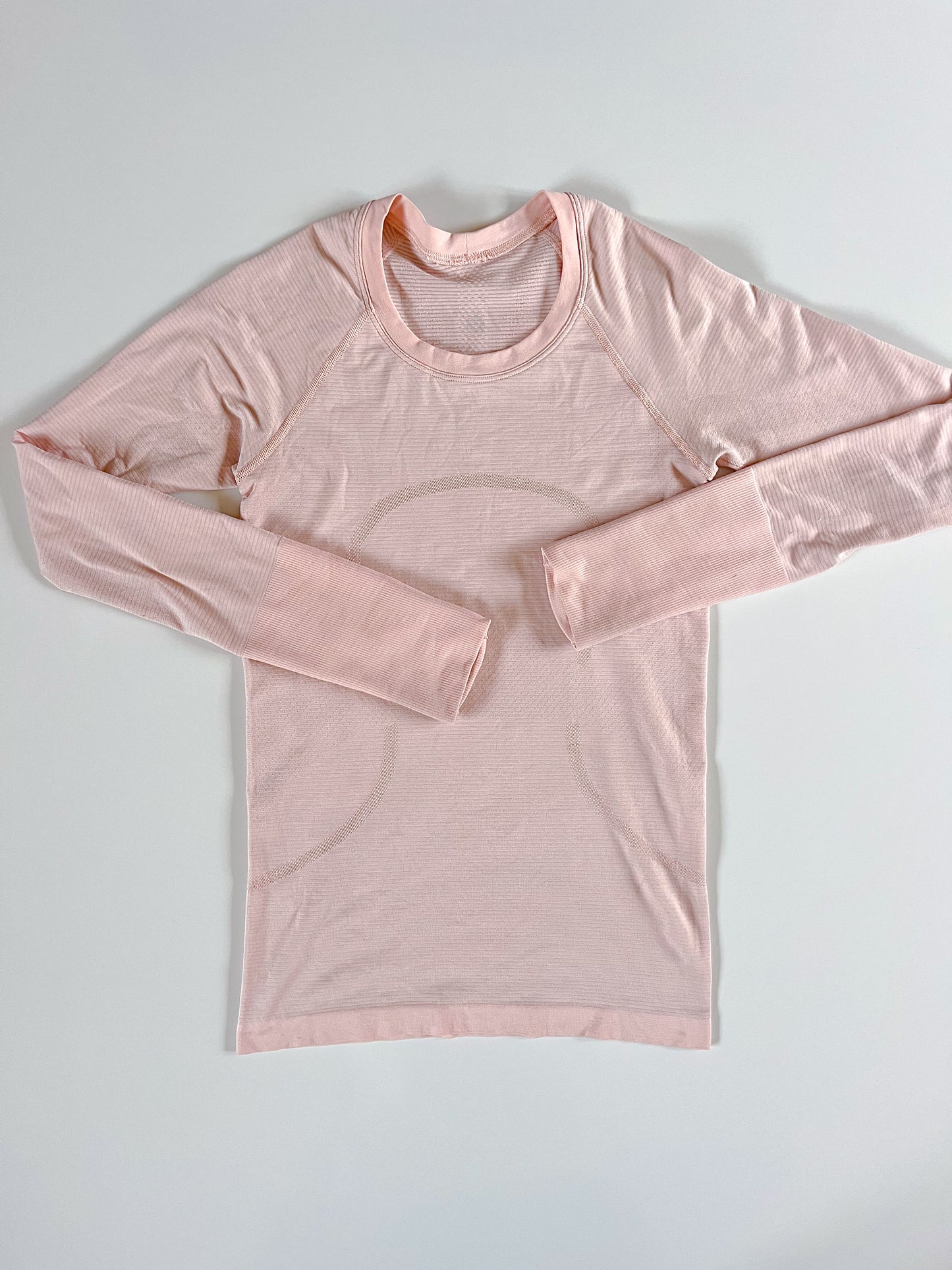 Size 8 Strawberry Milkshake Swiftly Tech Long Sleeve 2.0