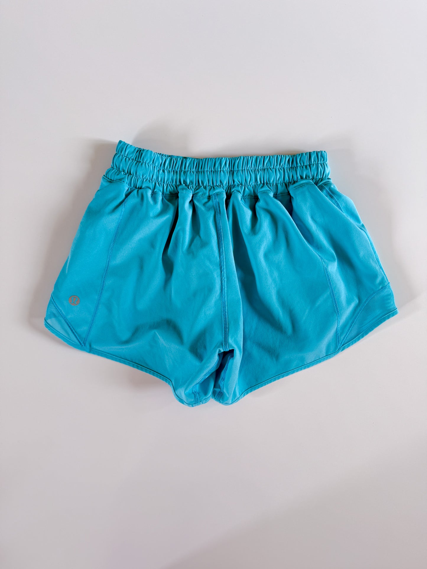 Size 2 RARE Electric Turquoise Hotty Hot 2.5"