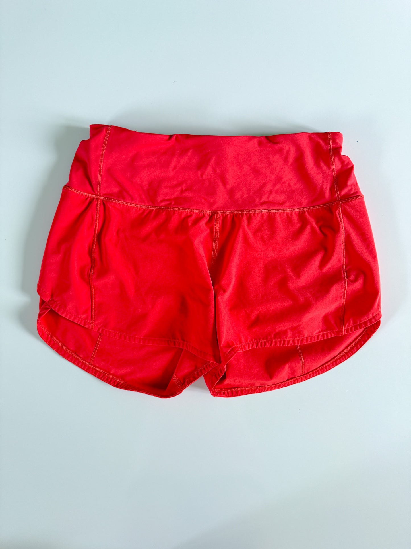 Size 4 HIGHRISE Carnation Red Speed Up 2.5"
