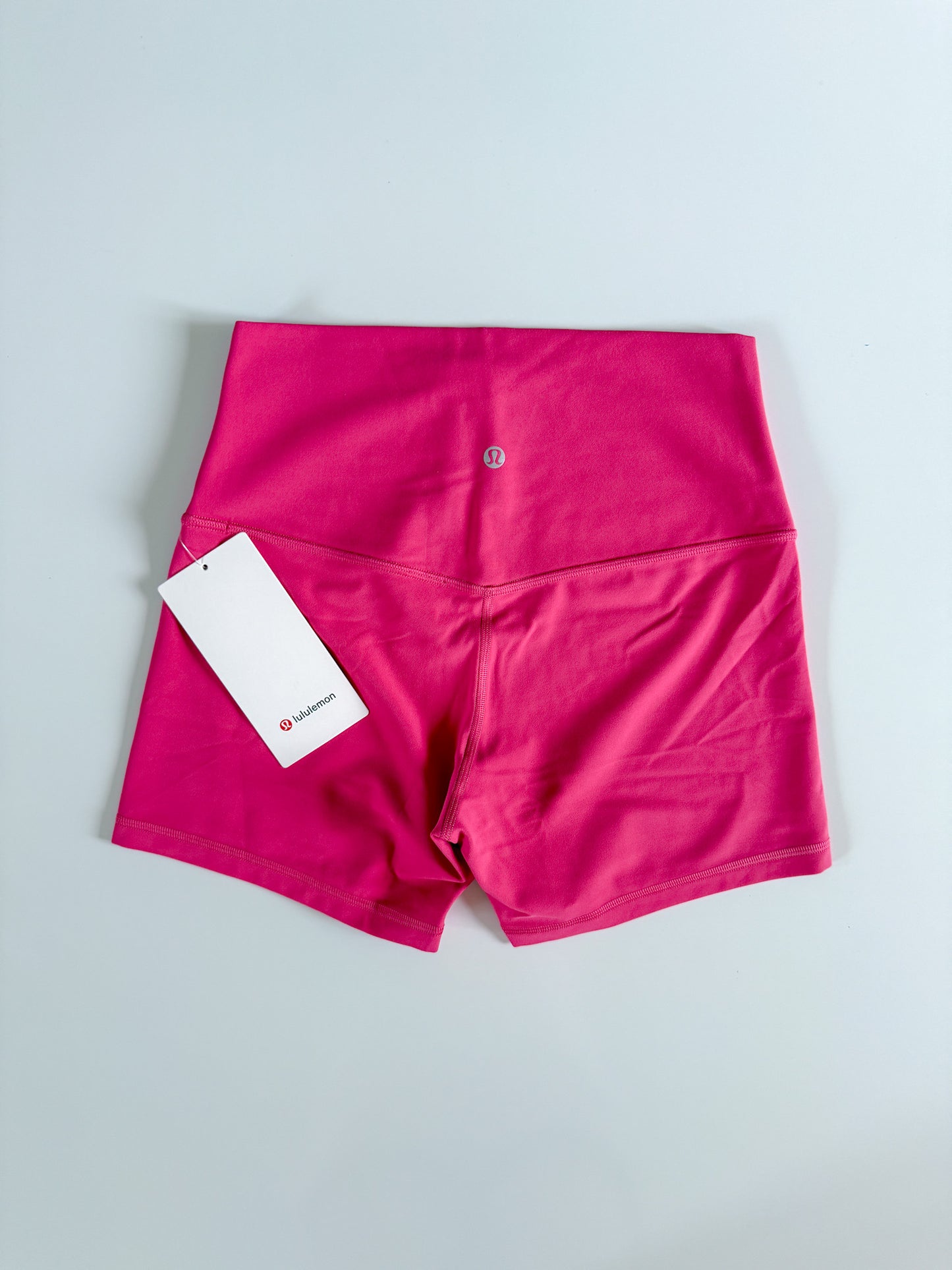 Size 8 NWT Raspberry Coulis Align Short 4"
