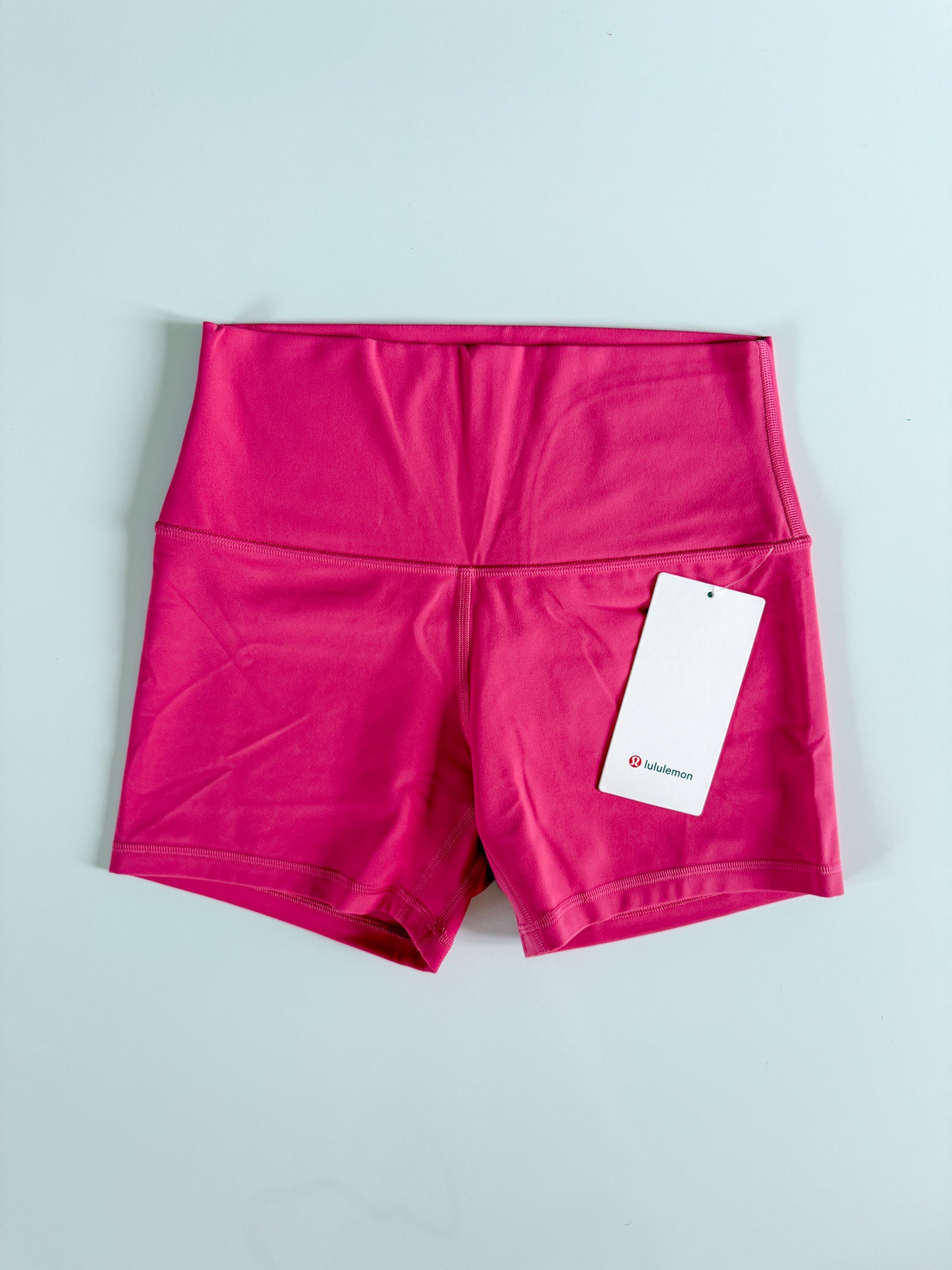 Size 8 NWT Raspberry Coulis Align Short 4"