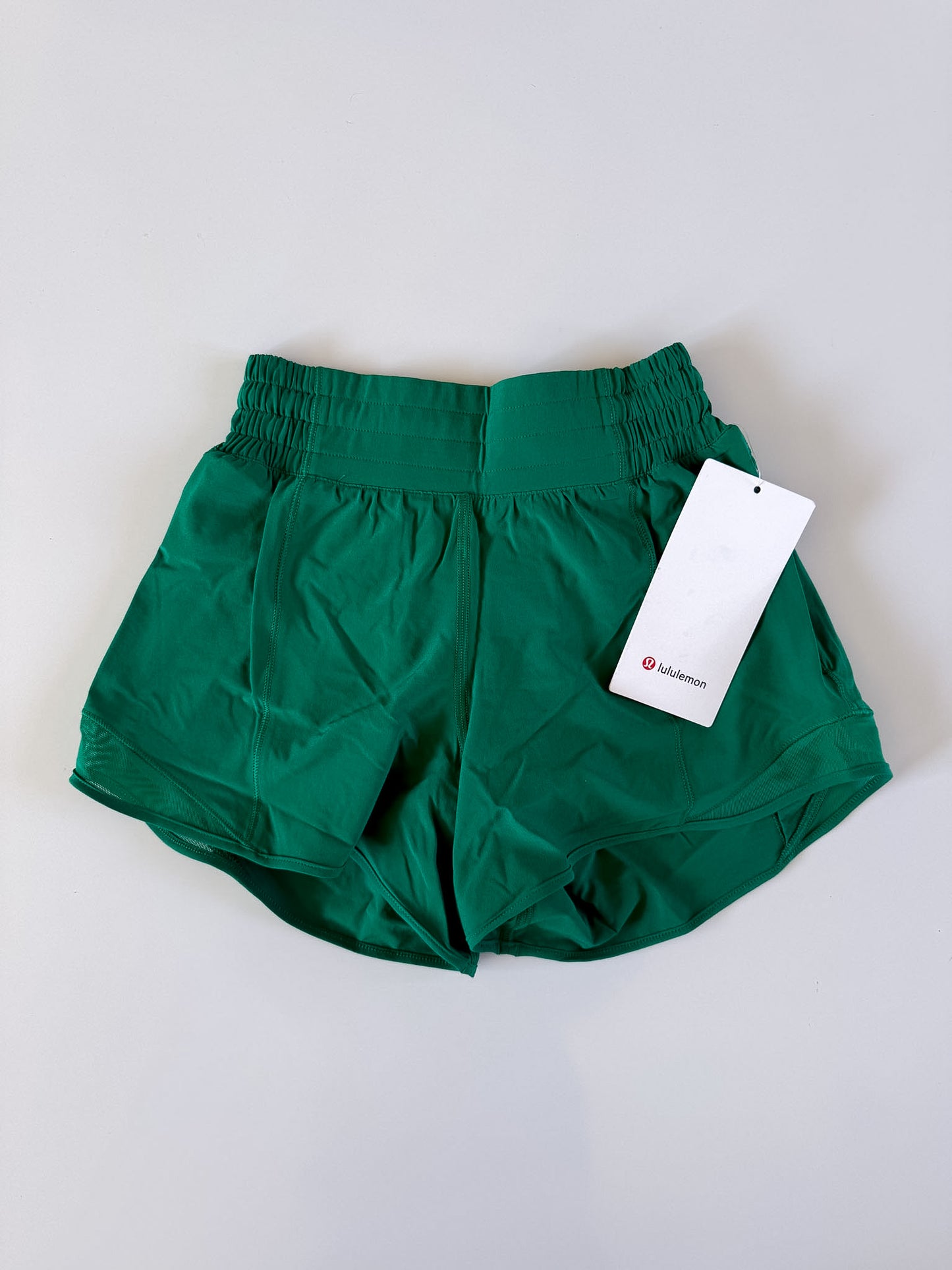 Size 0 NWT Raceway Green Hotty Hot 4"