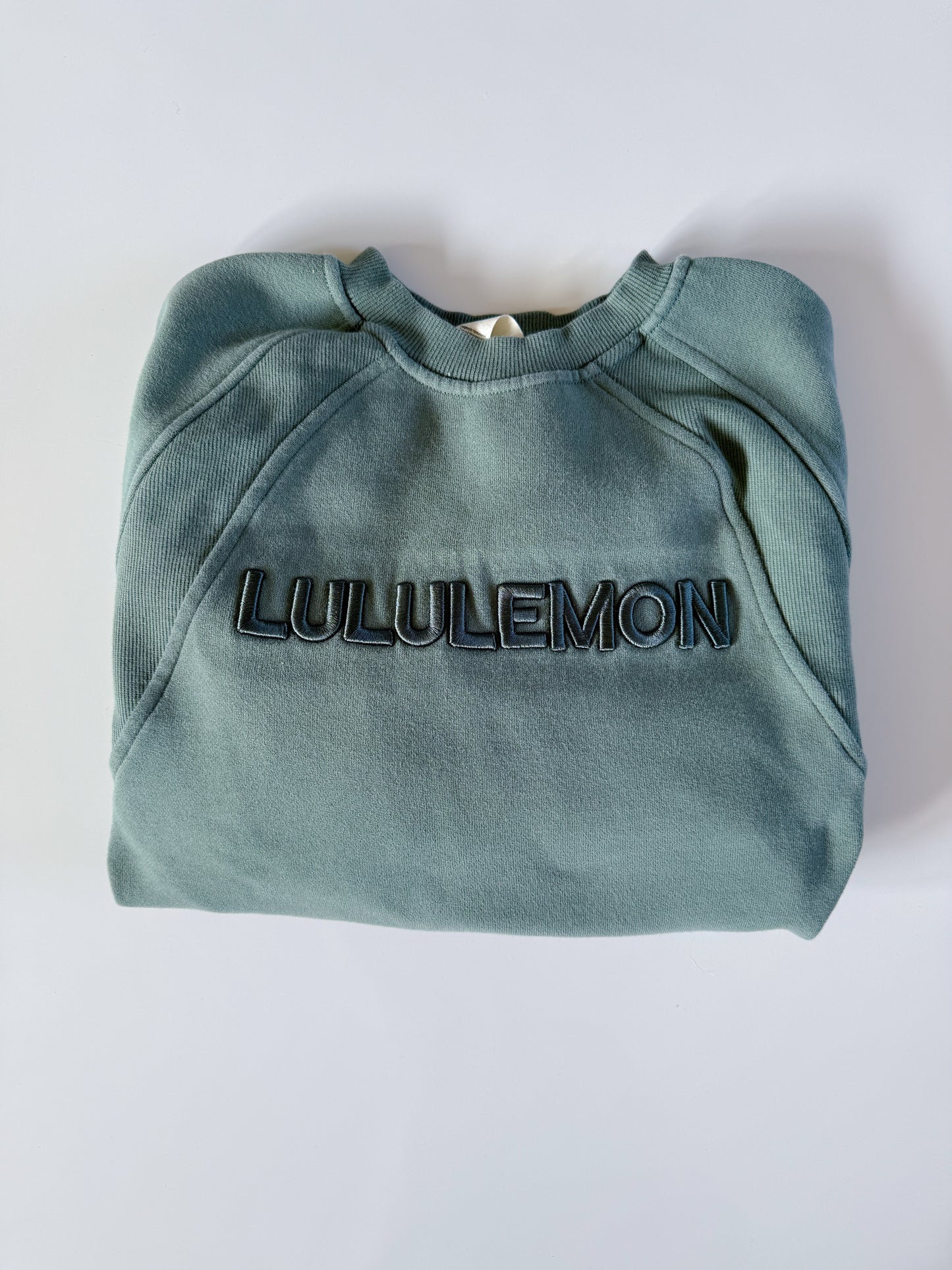 XS/S Green Forest Spell Out Crewneck