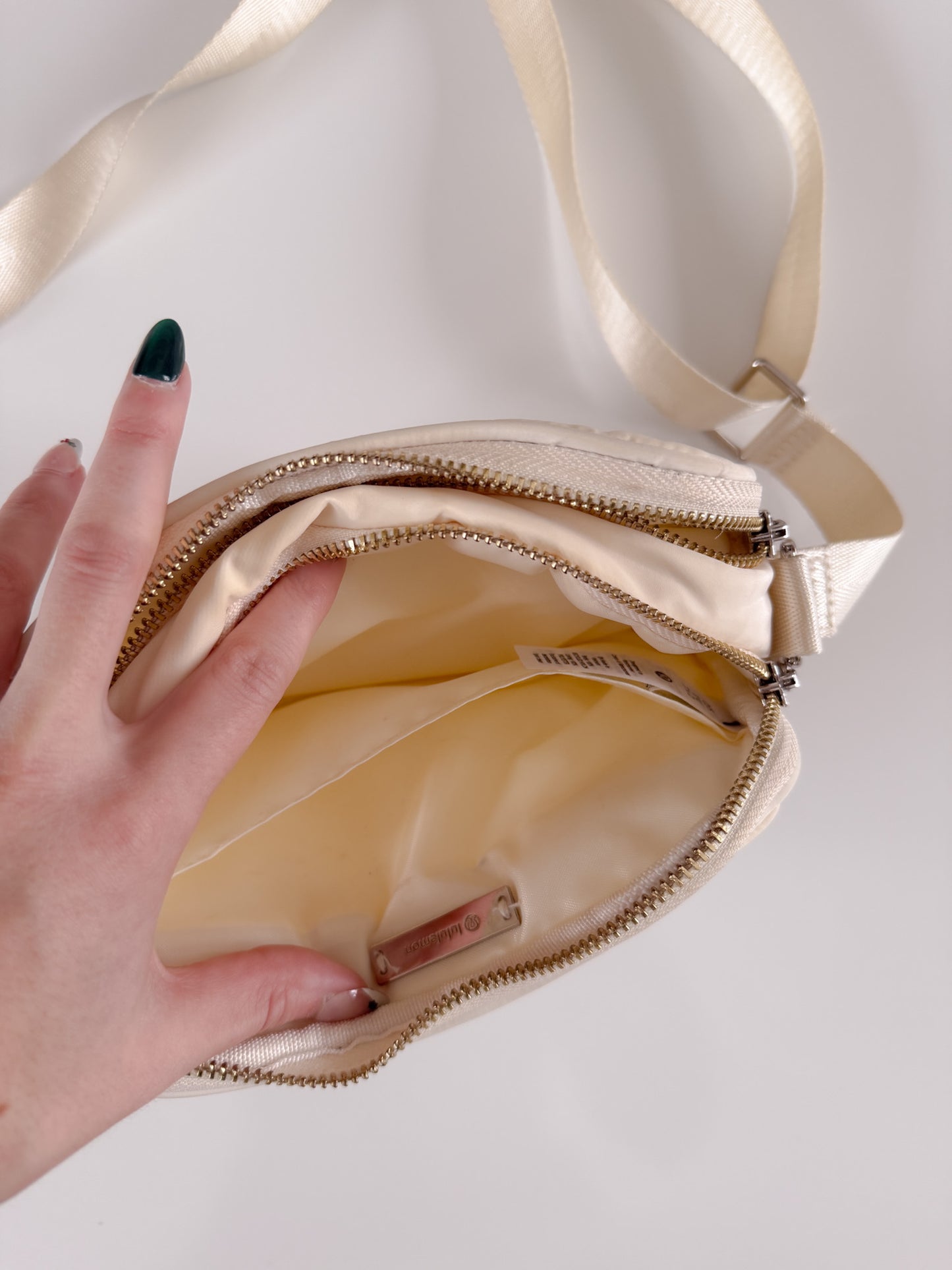 Light Ivory Crossbody Bag