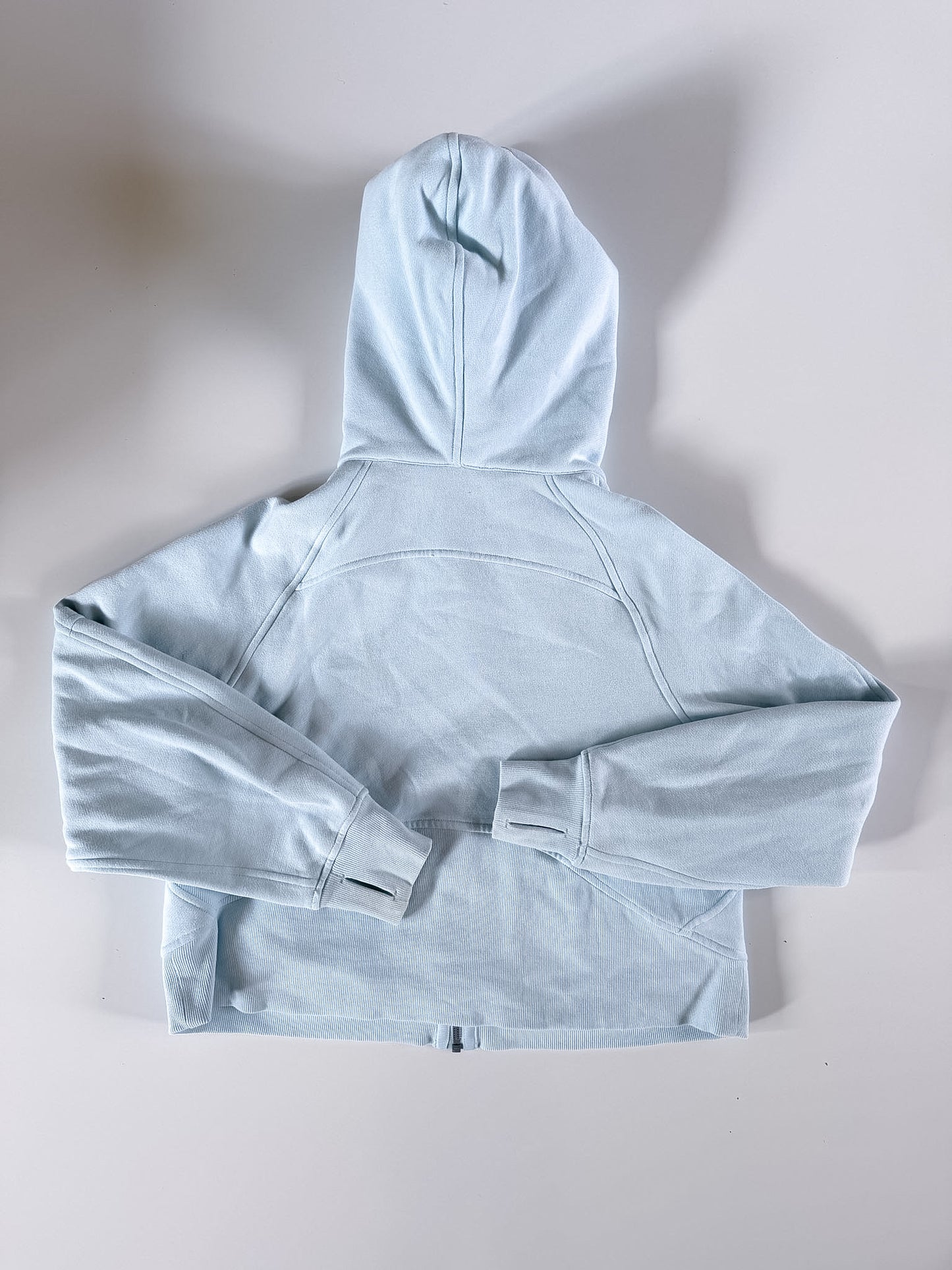 XS/S Powder Blue Full-Zip Scuba *description
