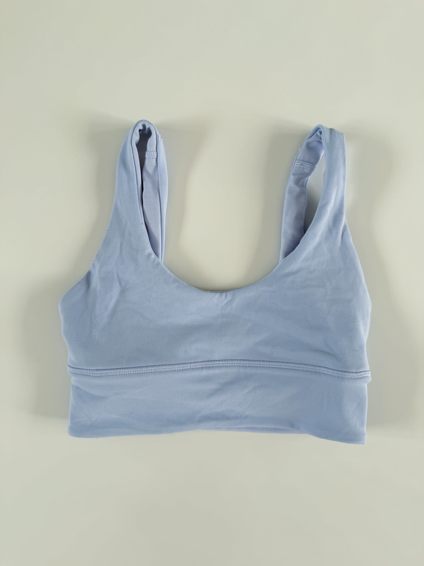 Size 4 Blue Linen Align Bra