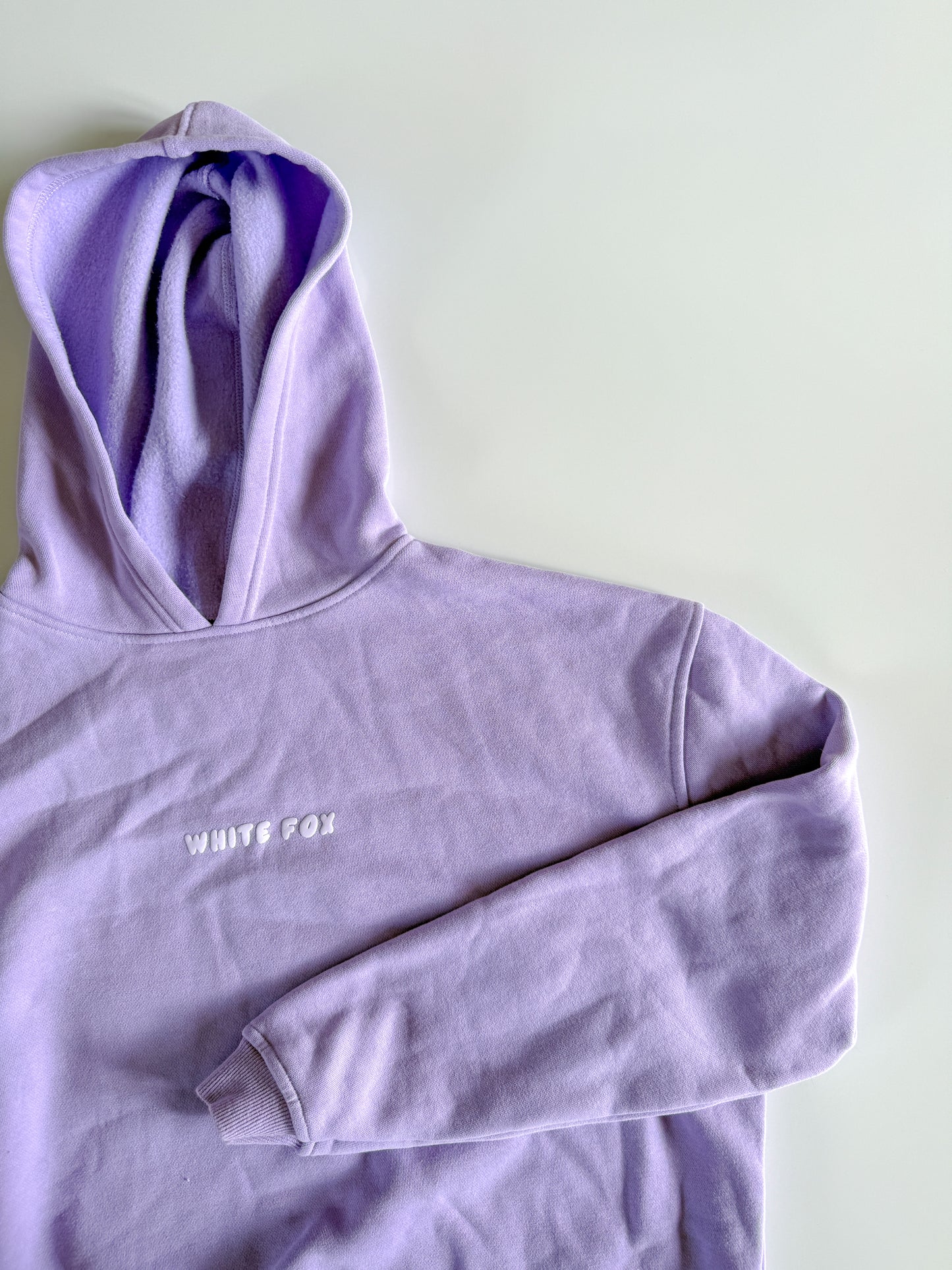 S/M White Fox Hoodie