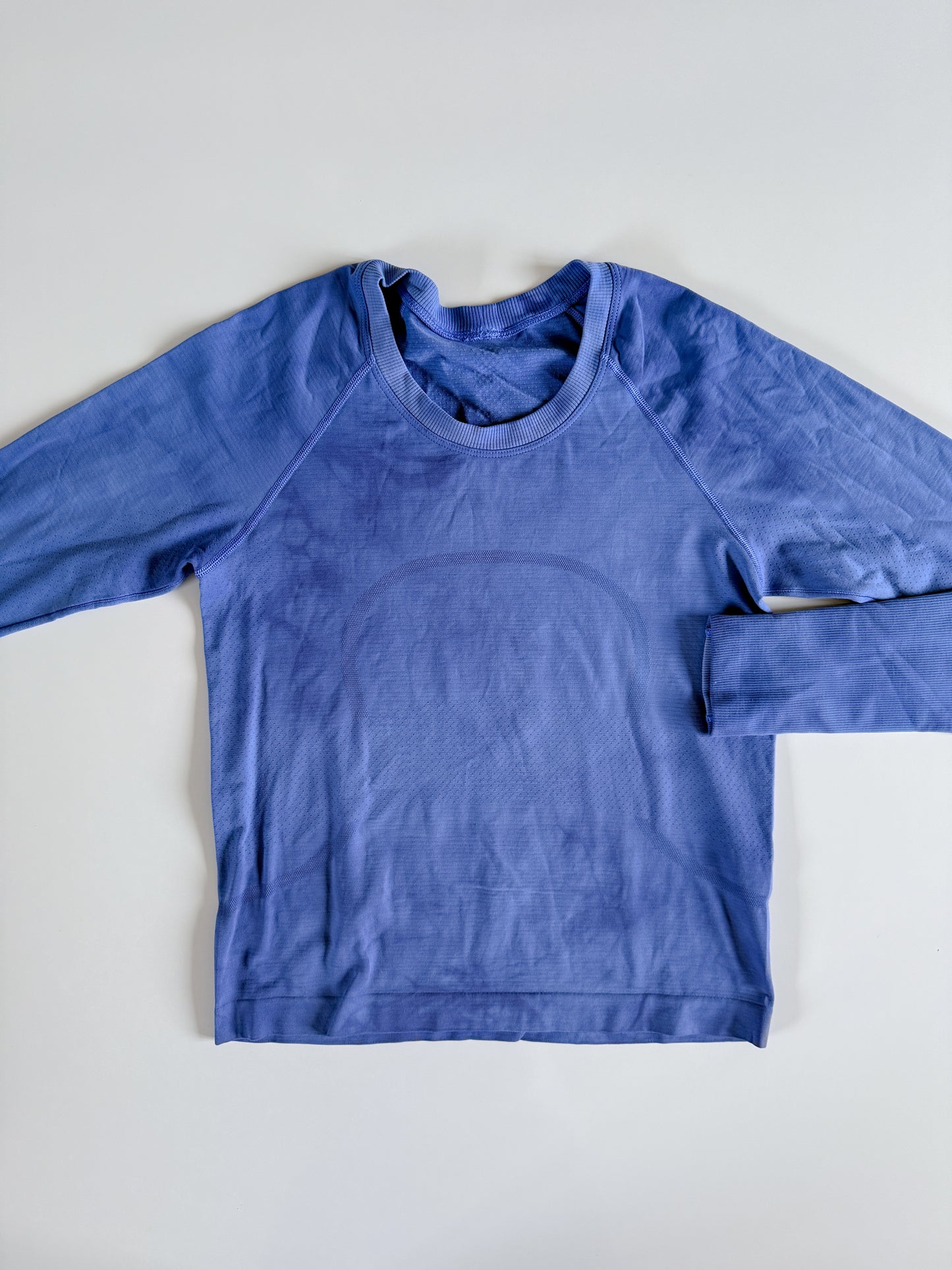 Size 6 Marble Dye Swiftly Tech Long Sleeve 2.0