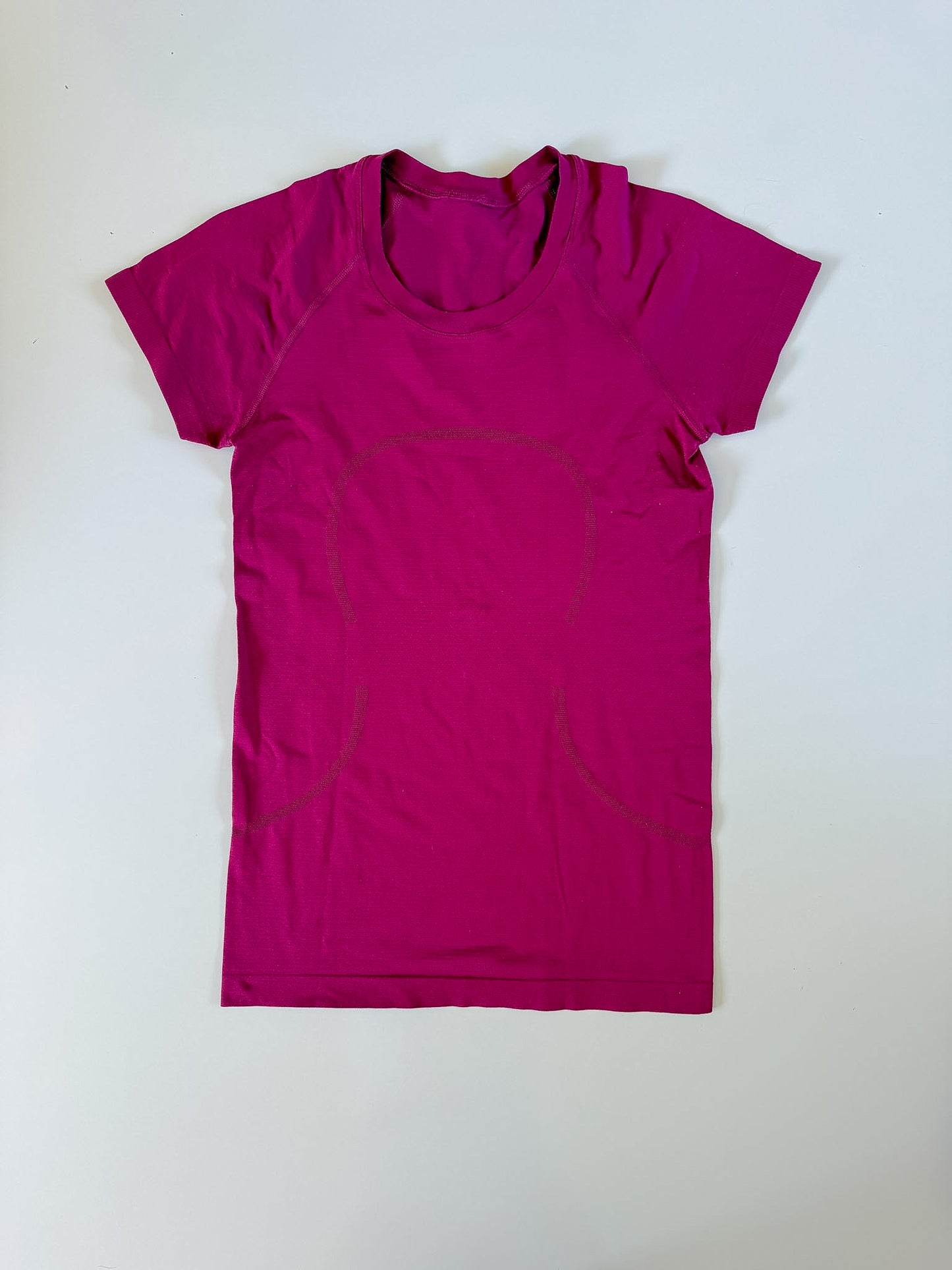 Size 6 Maroon Purple Swiftly Tech Short Sleeve 2.0 description