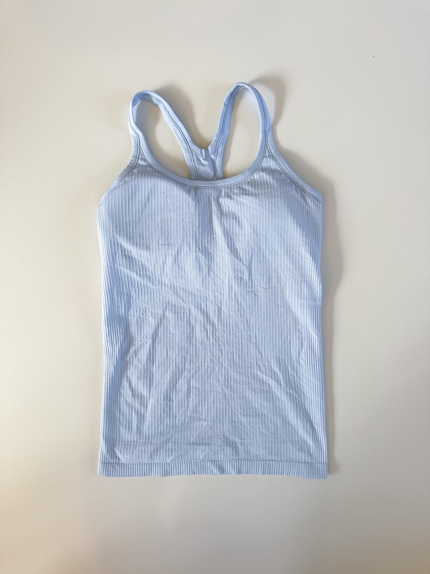 Size 8 Blue Linen Ebb To Street Tank