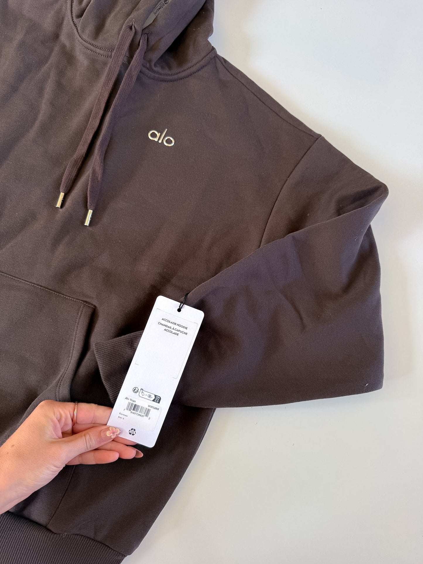 Small NWT Espresso AIo AccoIade Hoodie