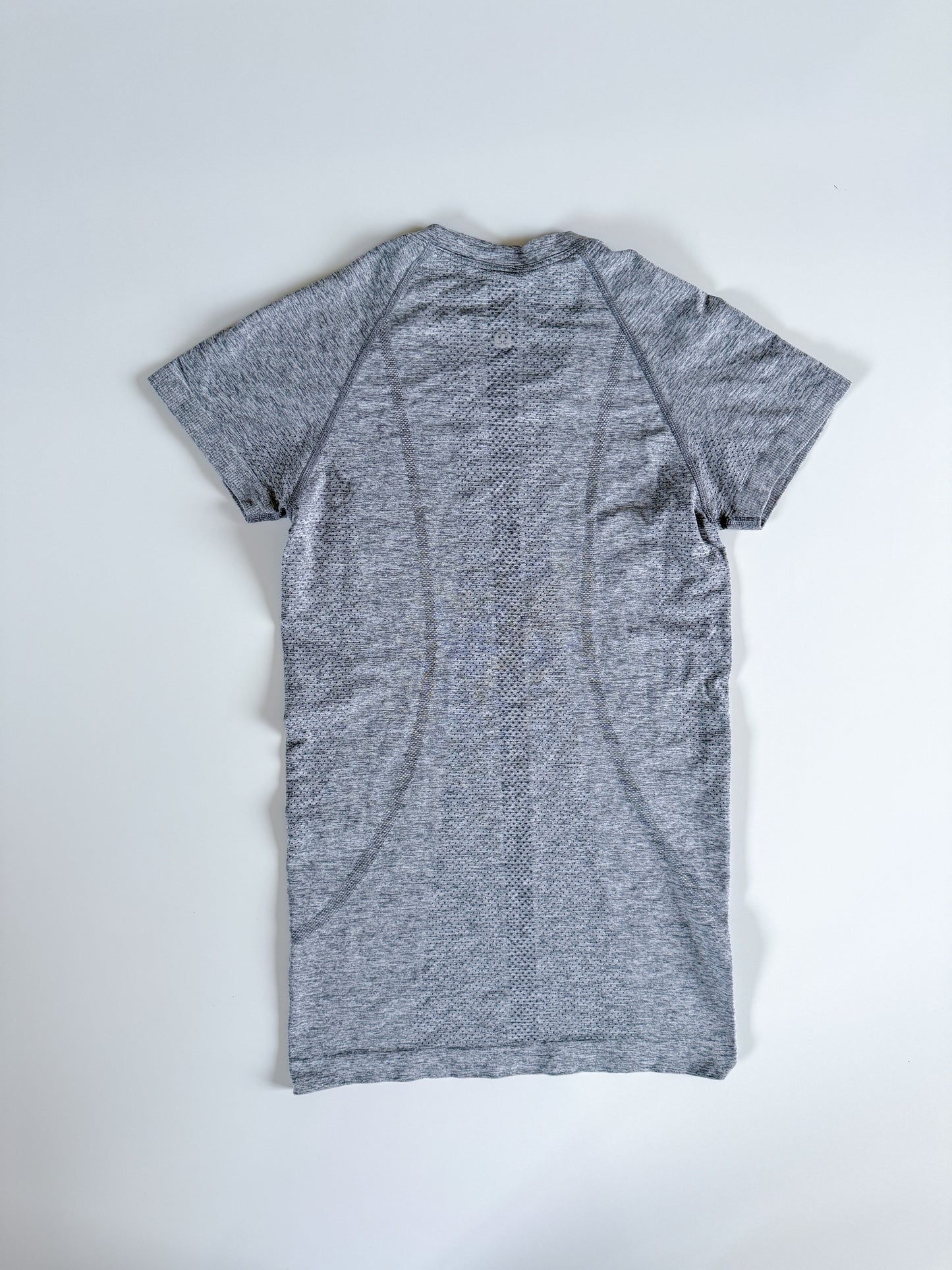 Size 4 Gray Swiftly Tech Short Sleeve 2.0
