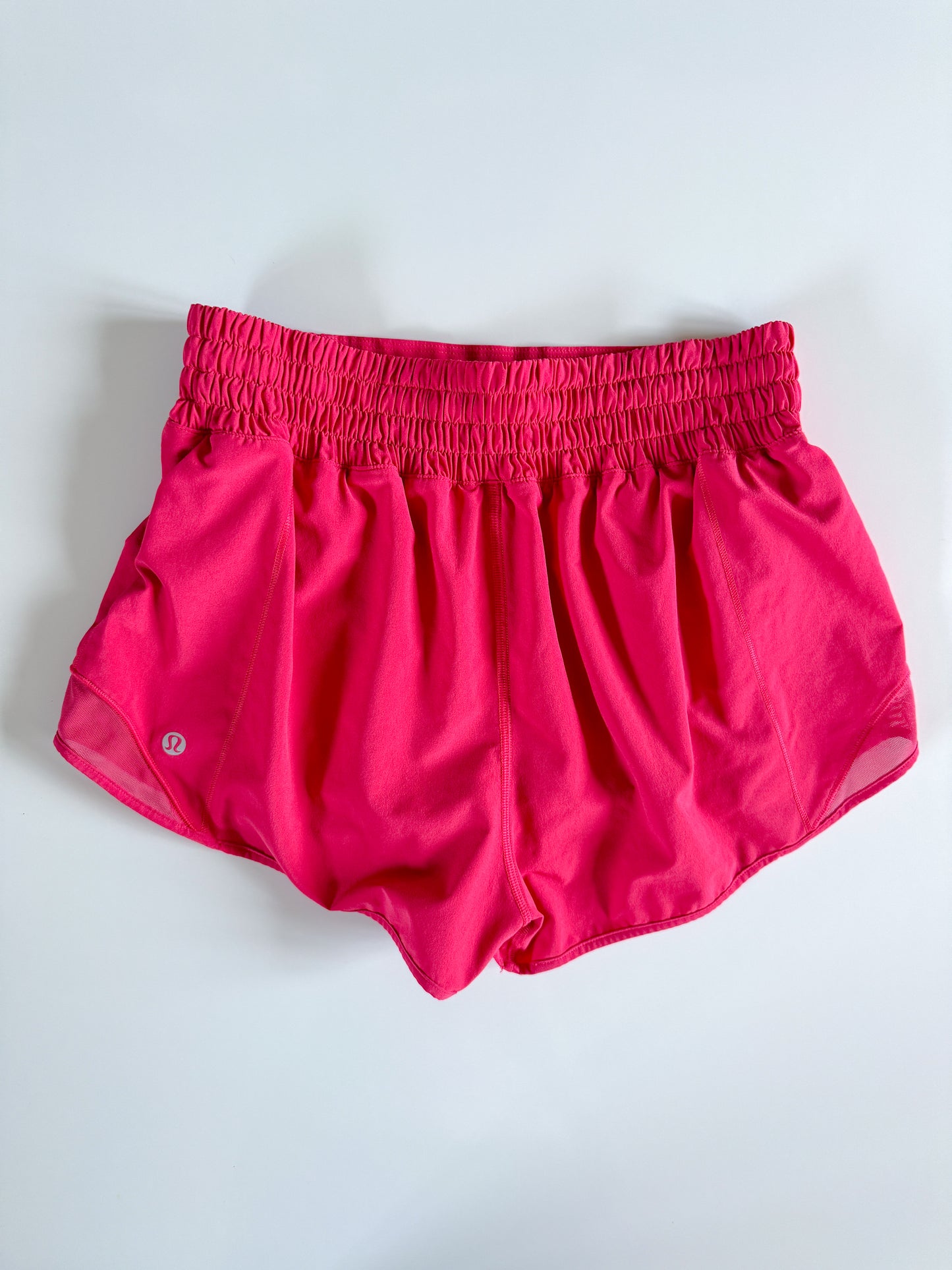 Size 8 HIGHRISE Glaze Pink Hotty Hot 2.5"