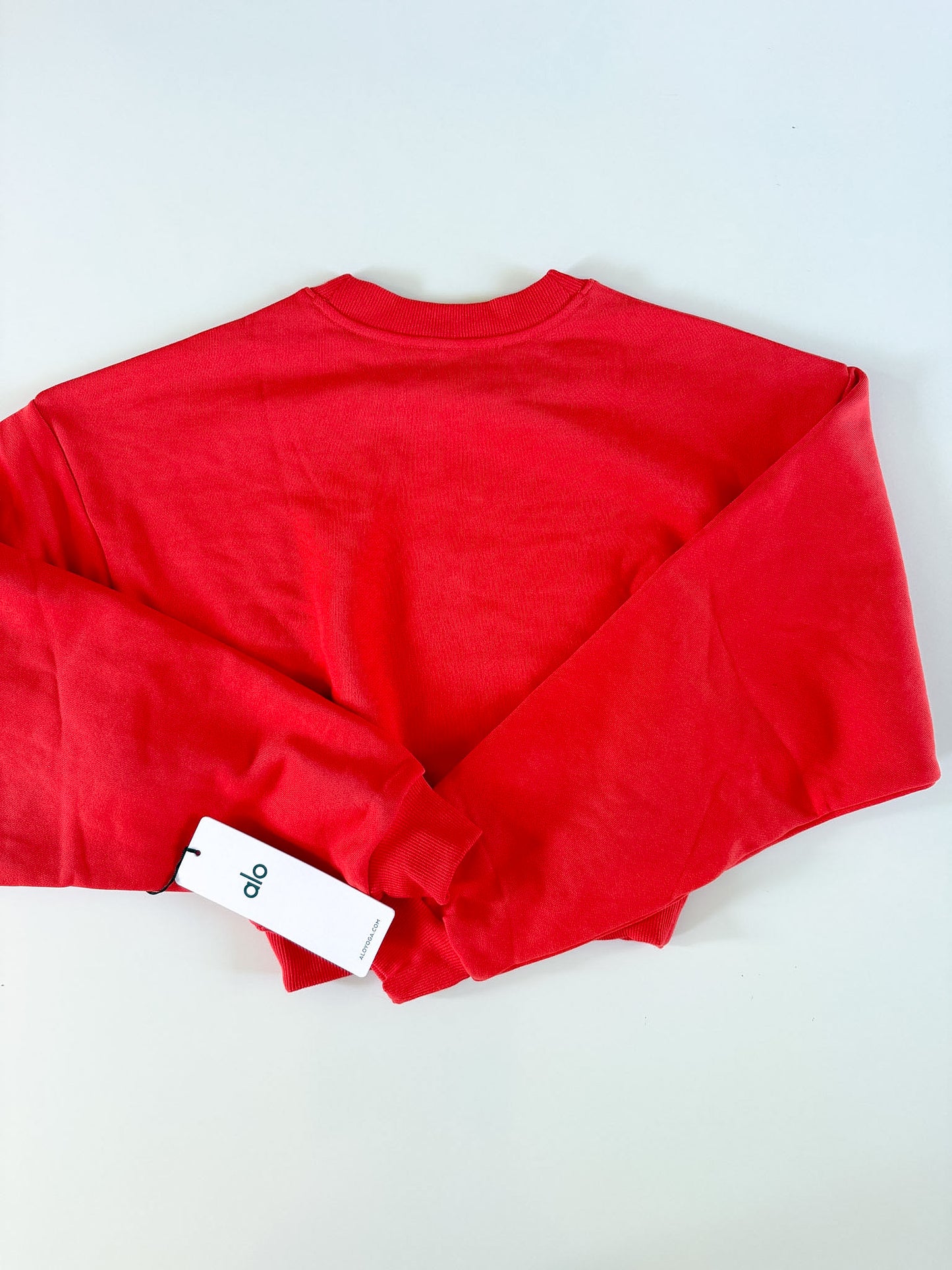 XS RARE NWT Bright Red AccoIade Crew