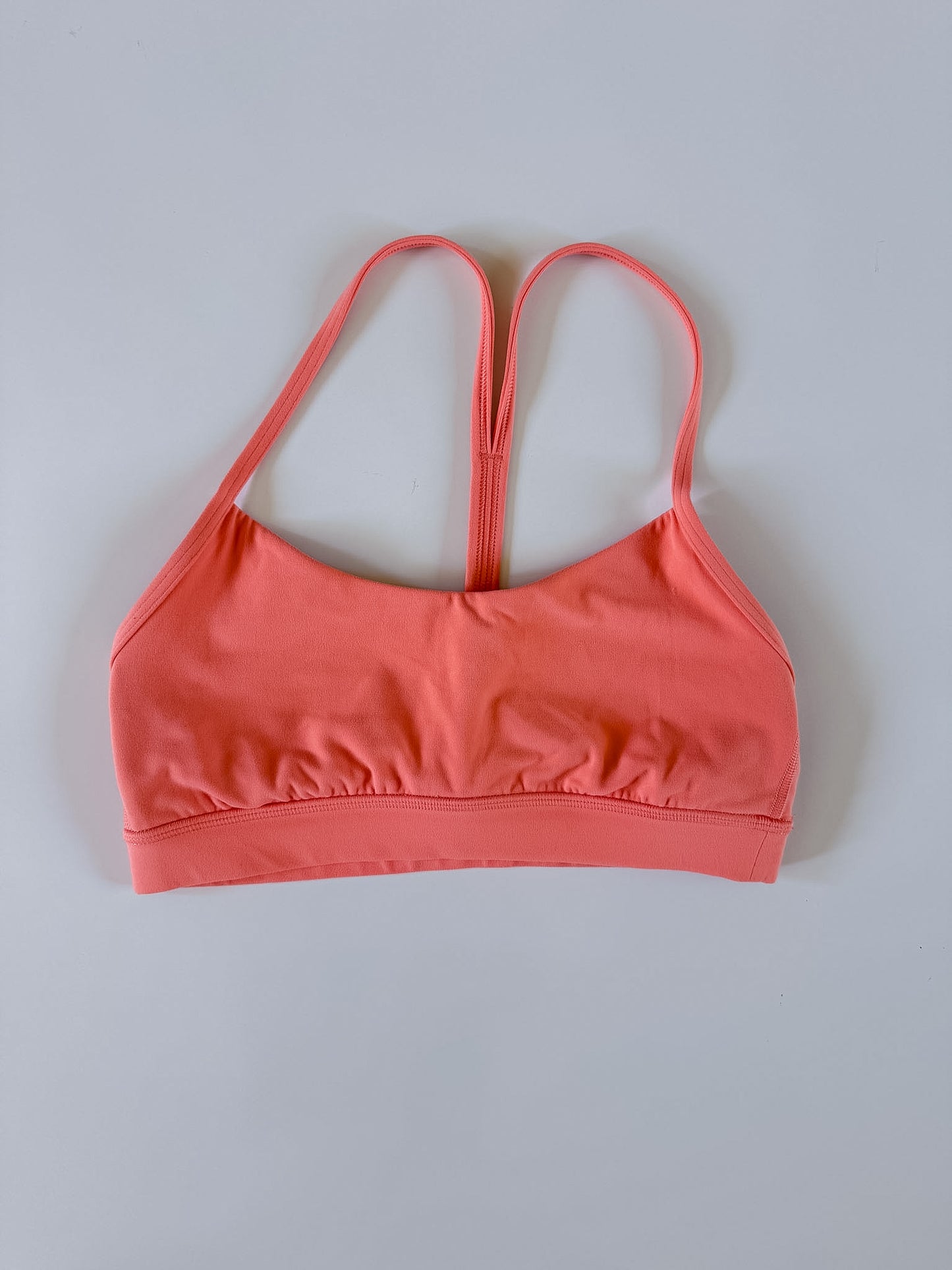 Size 6 Sunny Coral Flow Y Bra