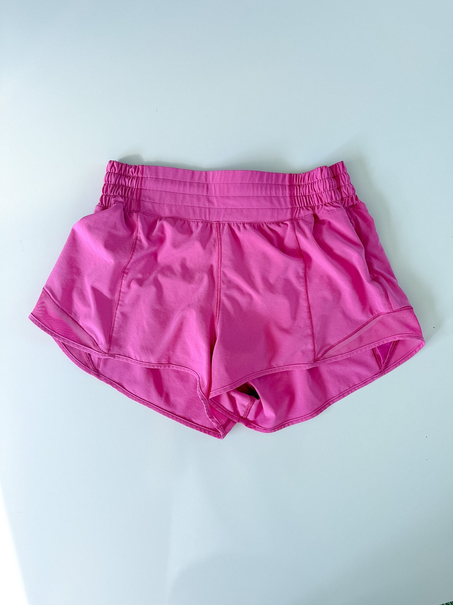 Size 6 HIGHRISE Sonic Pink Hotty Hot 2.5"