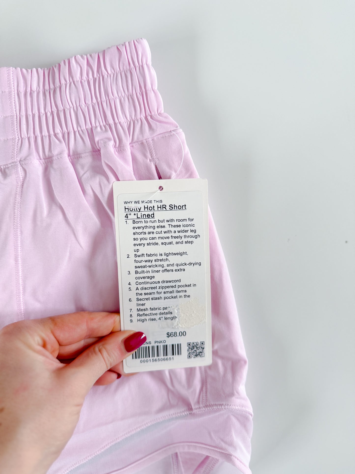 Size 10 NWT HIGHRISE Pink Organza Hotty Hot 4"