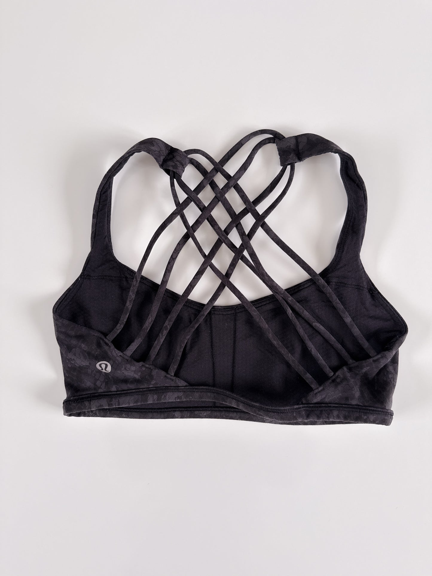 Size 4 Black Printed Free To Be Wild Bra