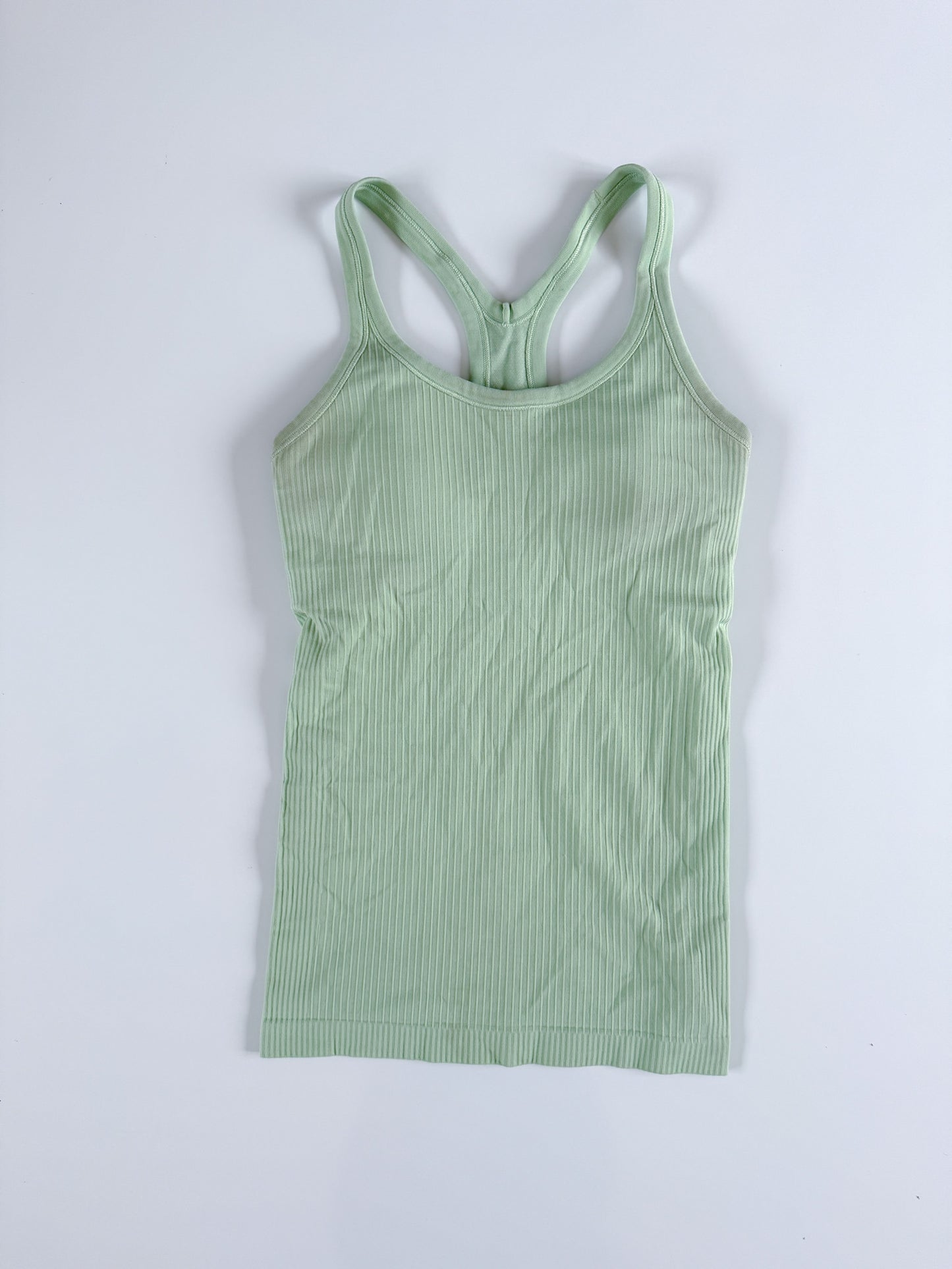 Size 4 Creamy Mint Ebb To Street Tank