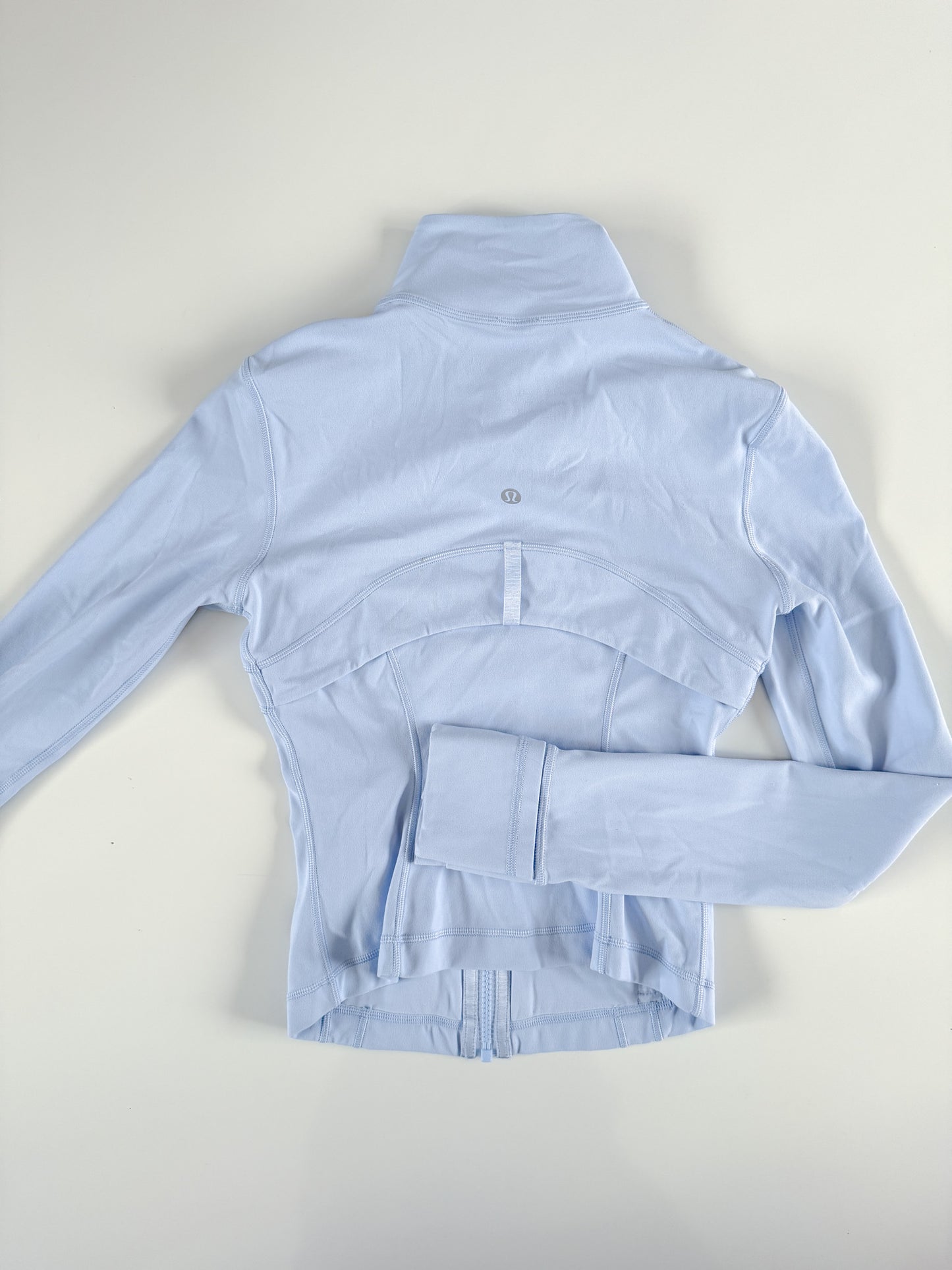 Size 2 Serene Blue Define Cropped Jacket Nulu flaw