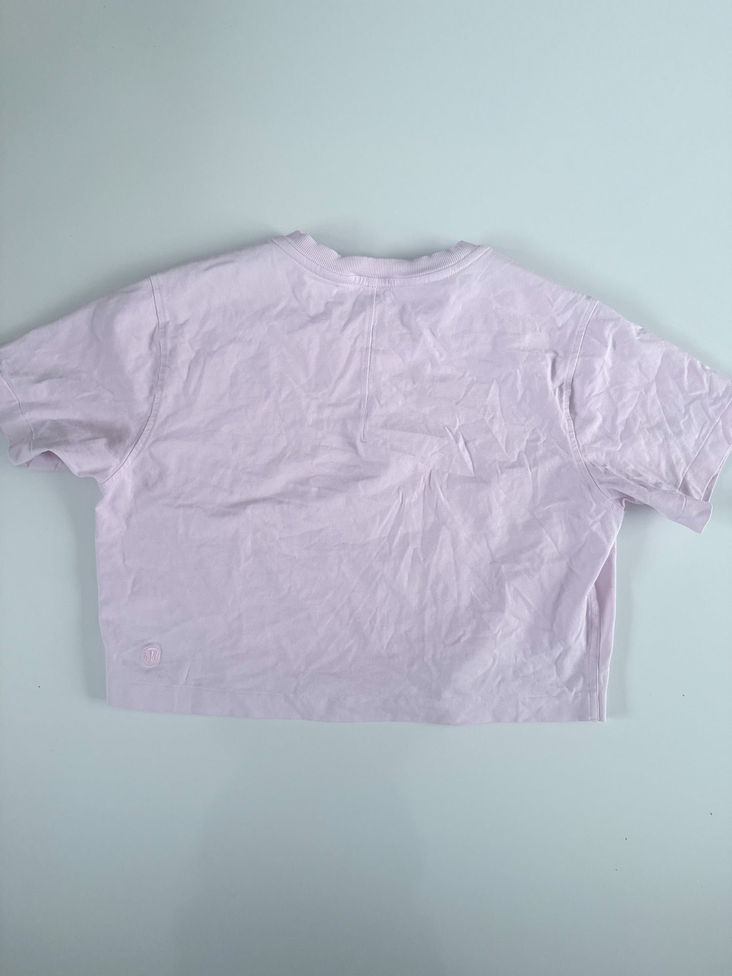 Small Pink Organza Cropped All Yours Tee