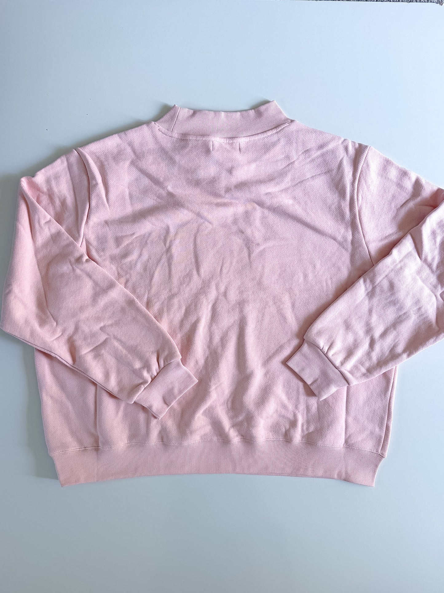 XXL Rose/Peel RARE PARKE Mockneck