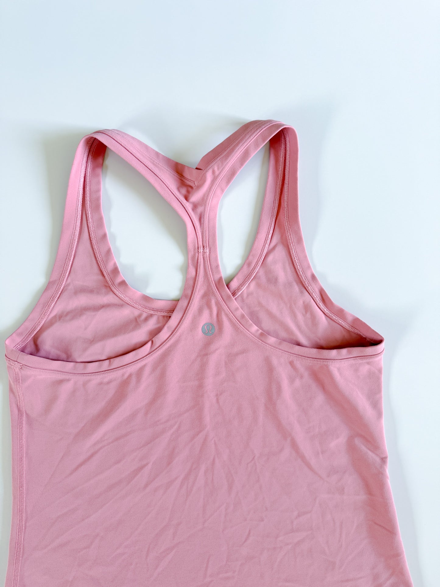 Size 6 Pink Puff Nulu Cool Racerback Tank