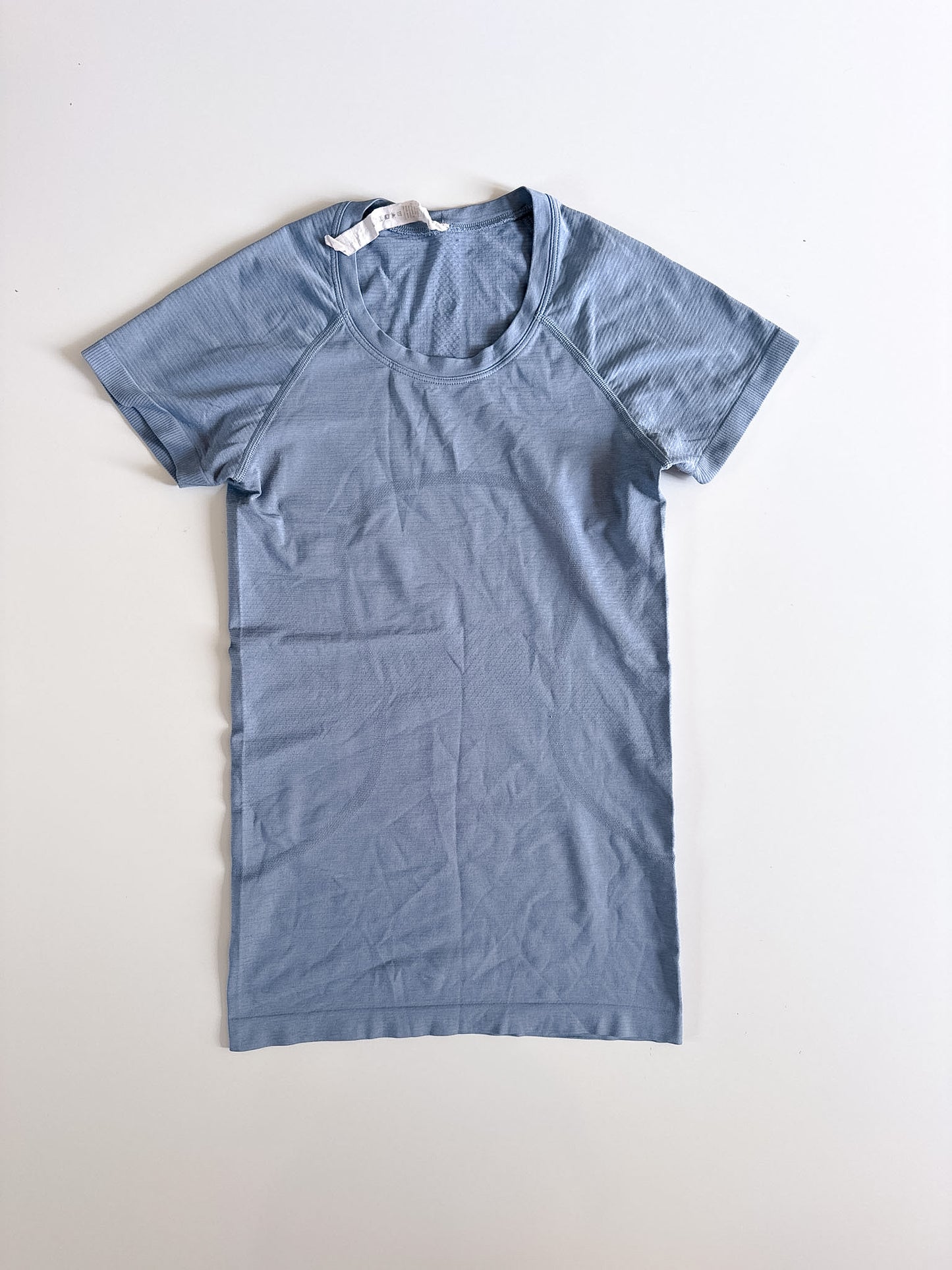 Size 4 Chambray Swiftly Tech Short Sleeve 2.0